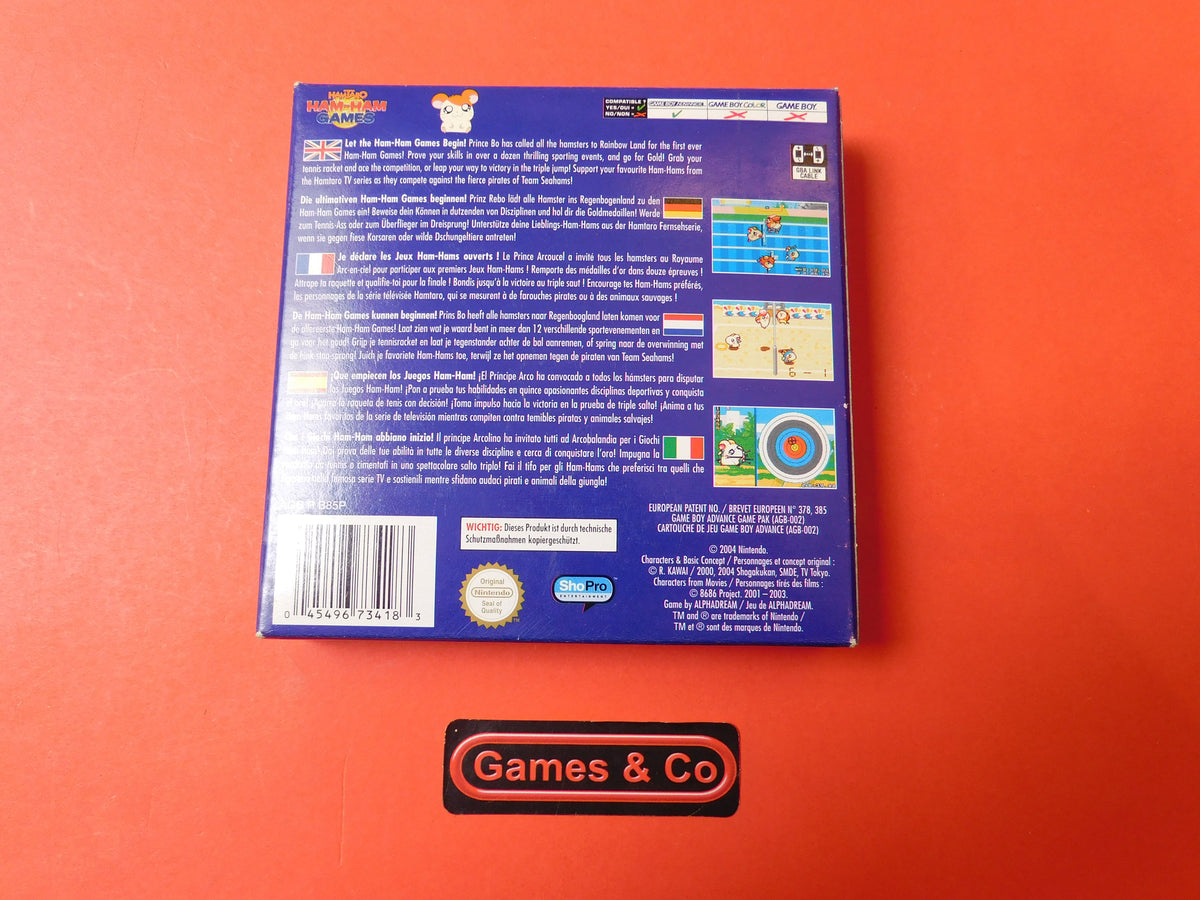 HAMTARO HAM-HAM GAMES - GAME BOY ADVANCE