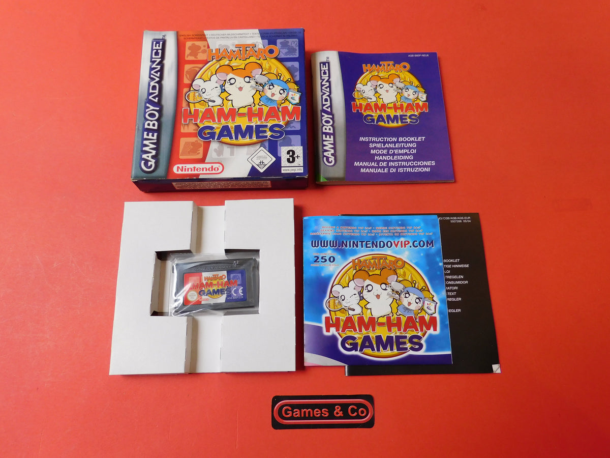 HAMTARO HAM-HAM GAMES - GAME BOY ADVANCE