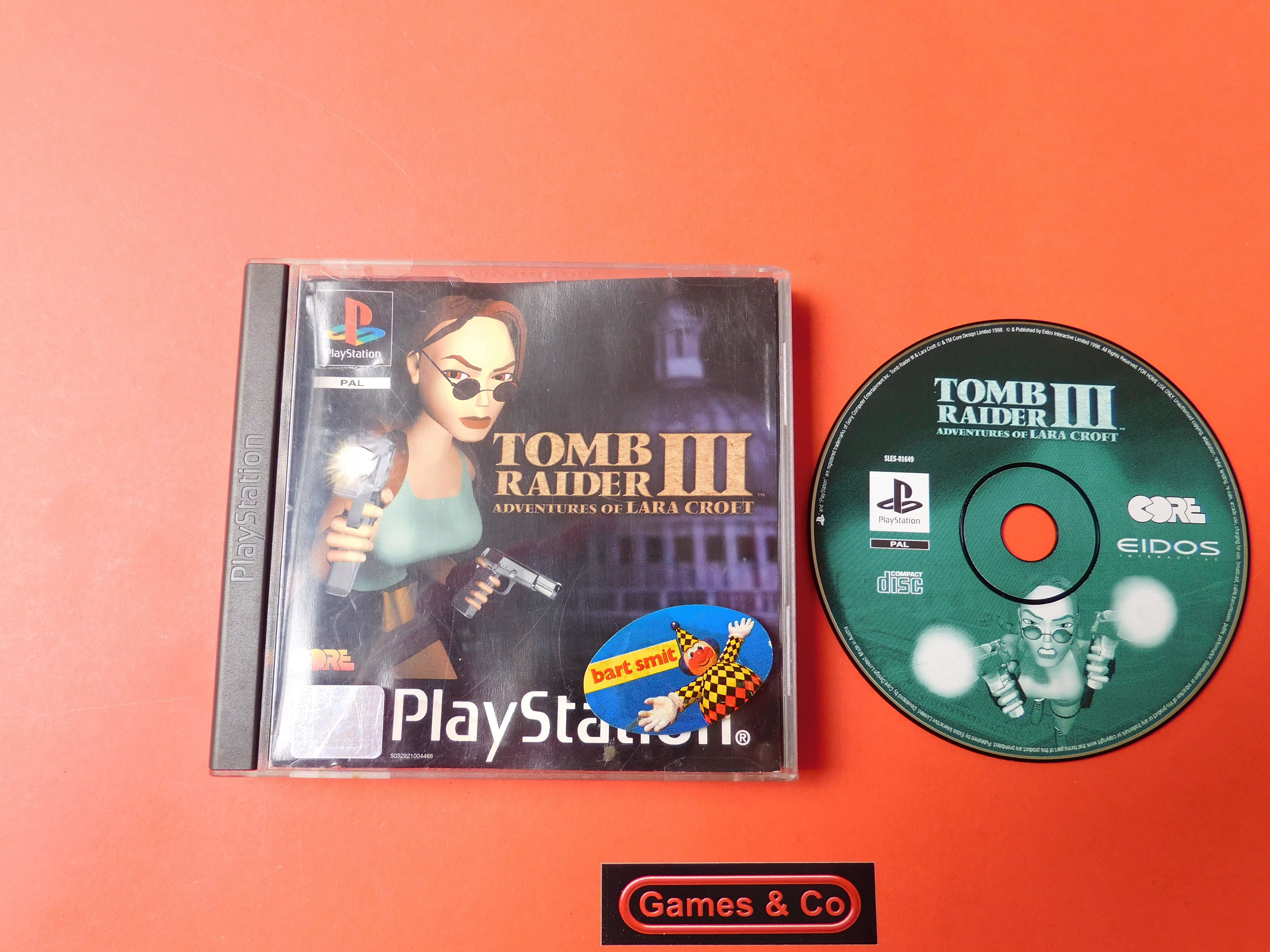 TOMB RAIDER III PS1 - PLAYSTATION 1