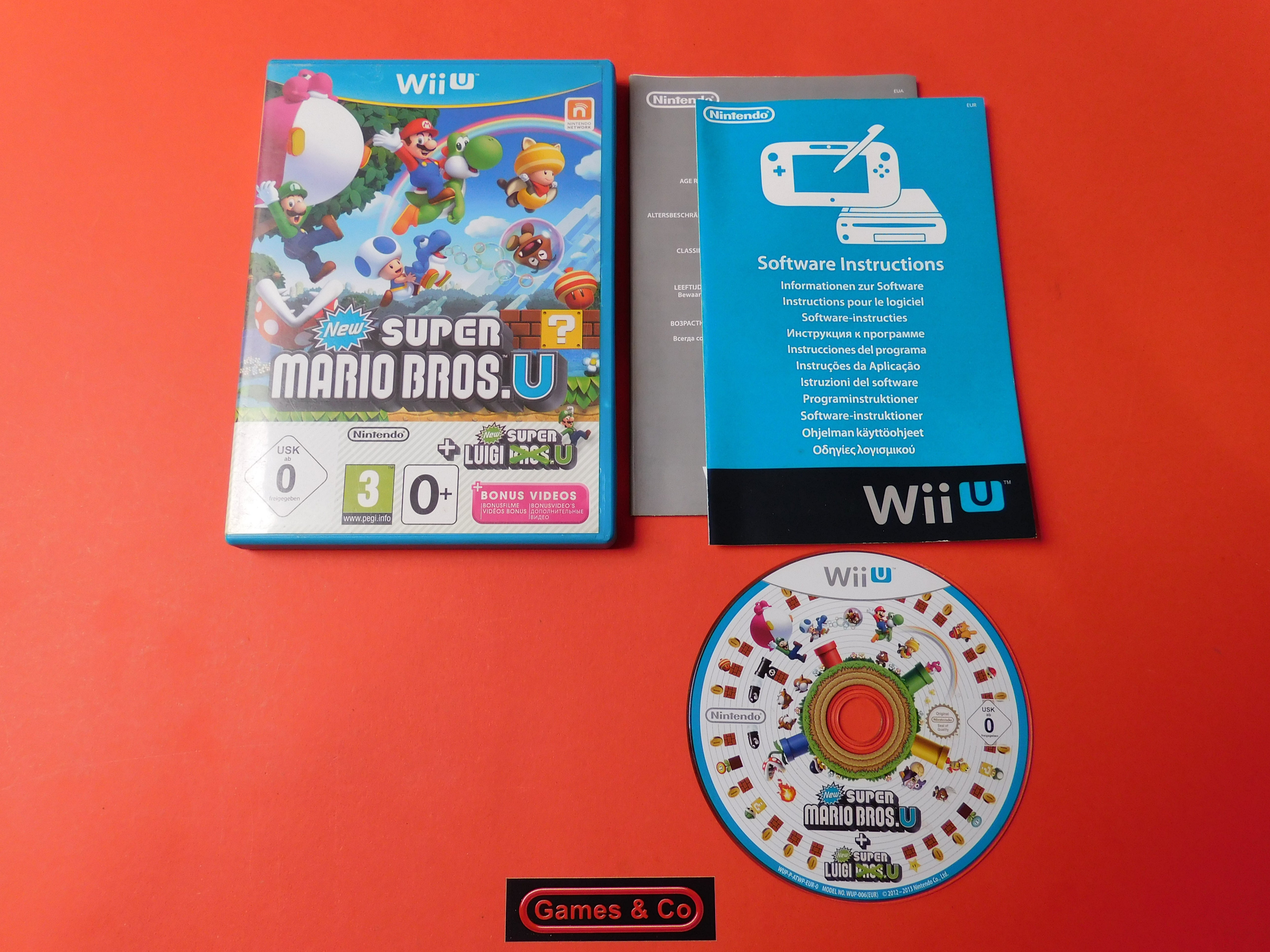 NEW SUPER MARIO BROS U + NEW SUPER LUIGI U