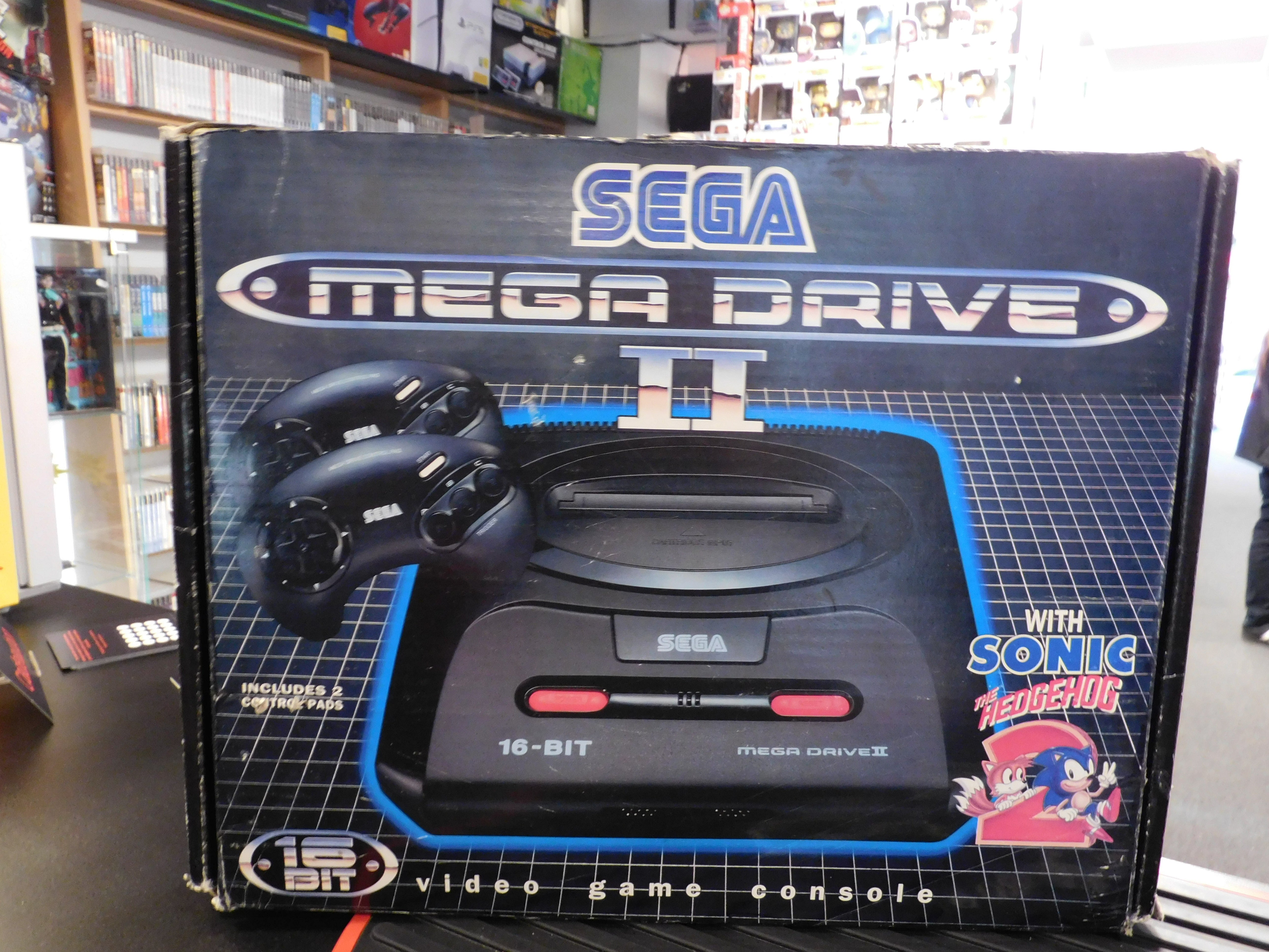 Sega Mega Drive II console Sonic 2 bundel