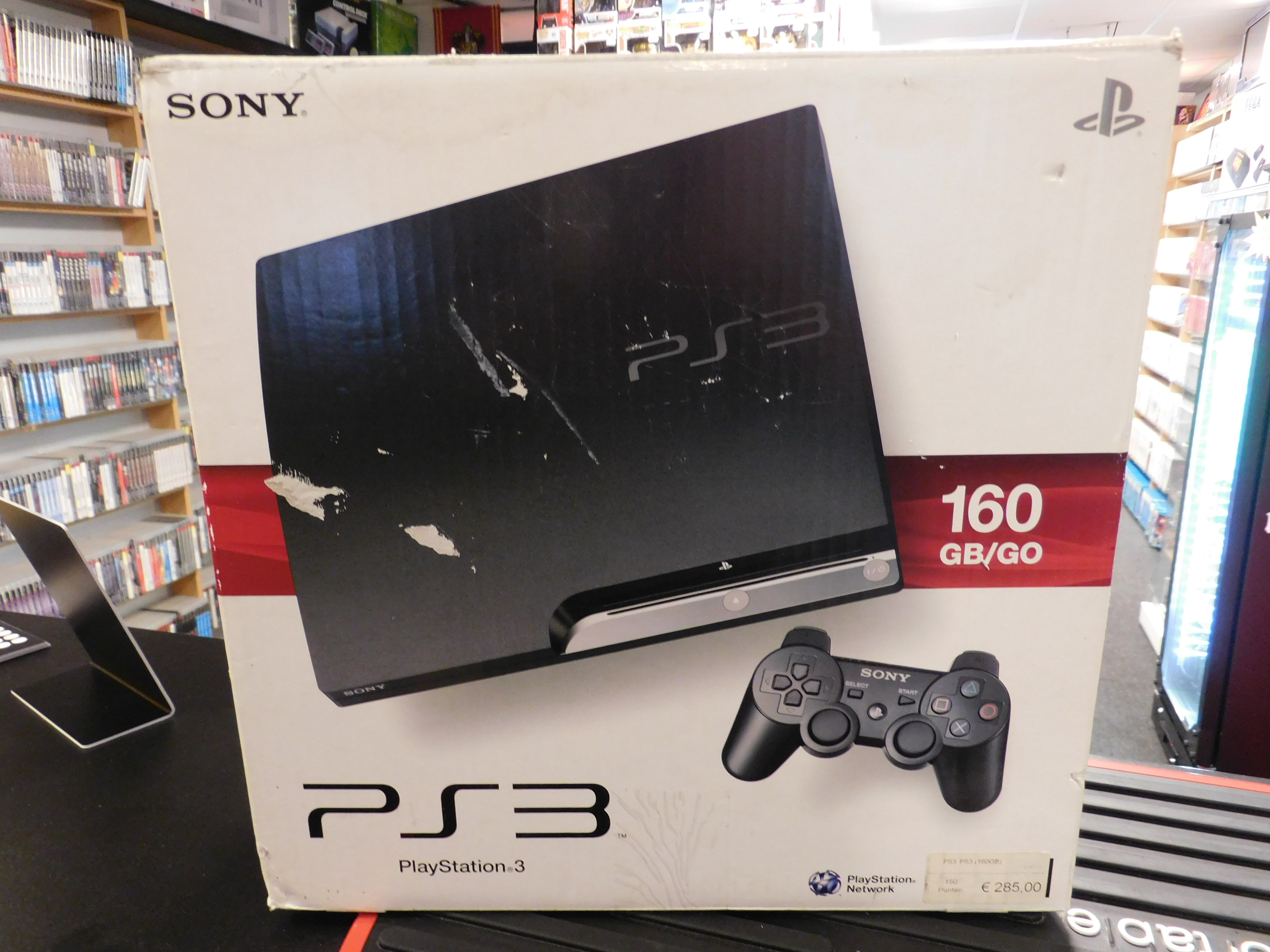 PS3 SLIM CONSOLE 160 GB