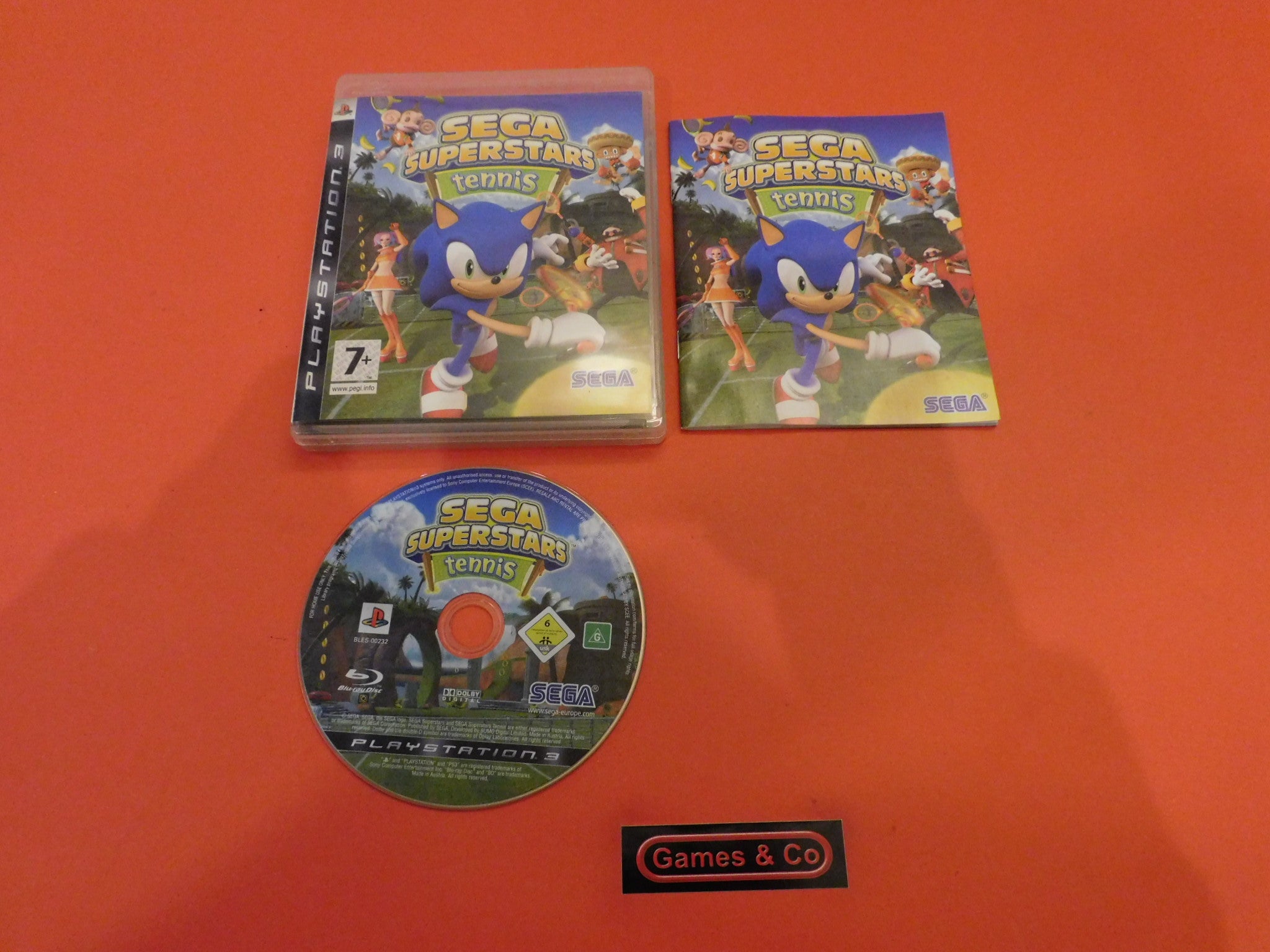 SEGA SUPERSTARS TENNIS