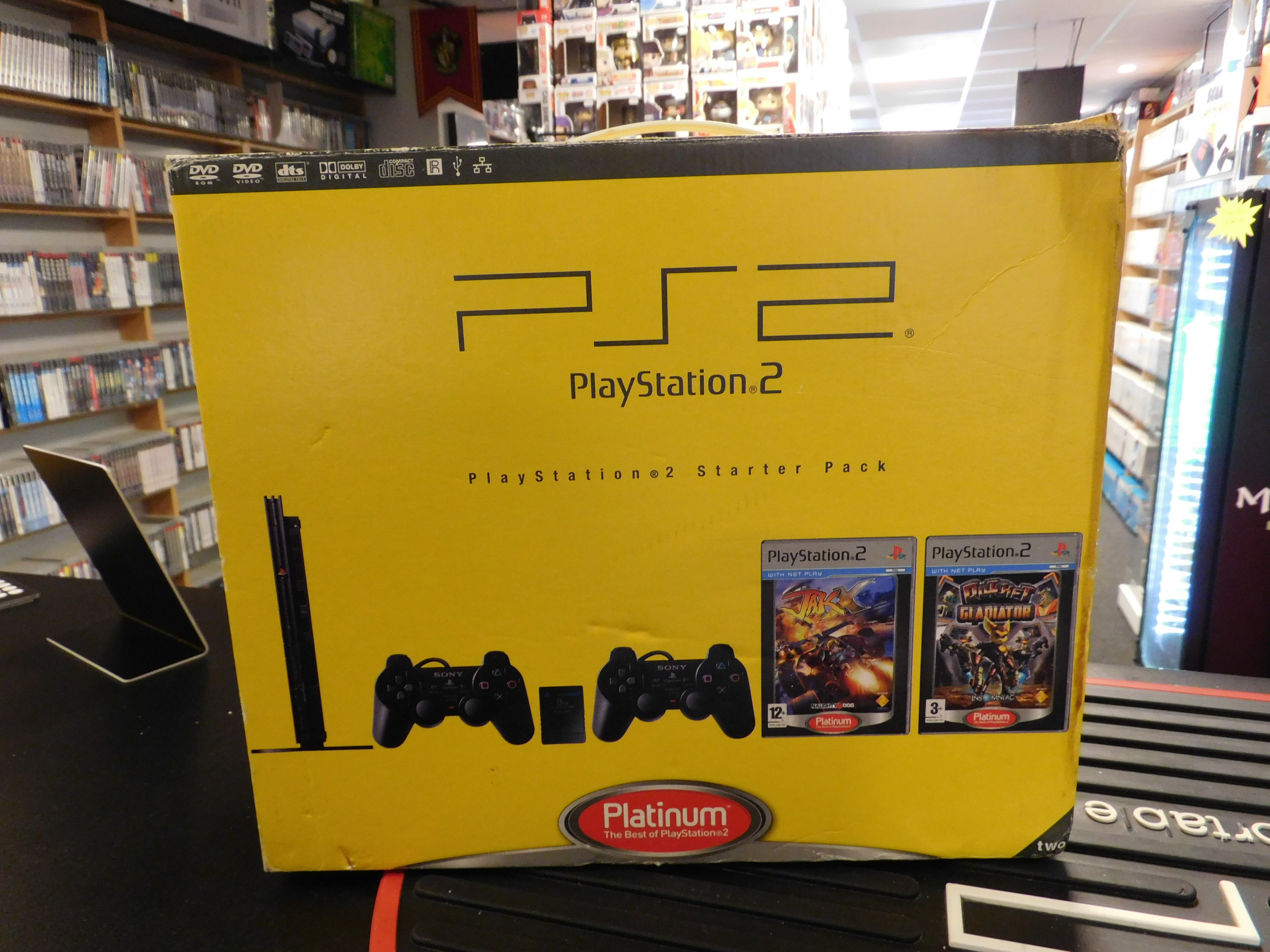 PLAYSTATION 2 SLIM  CONSOLE STARTER PACK