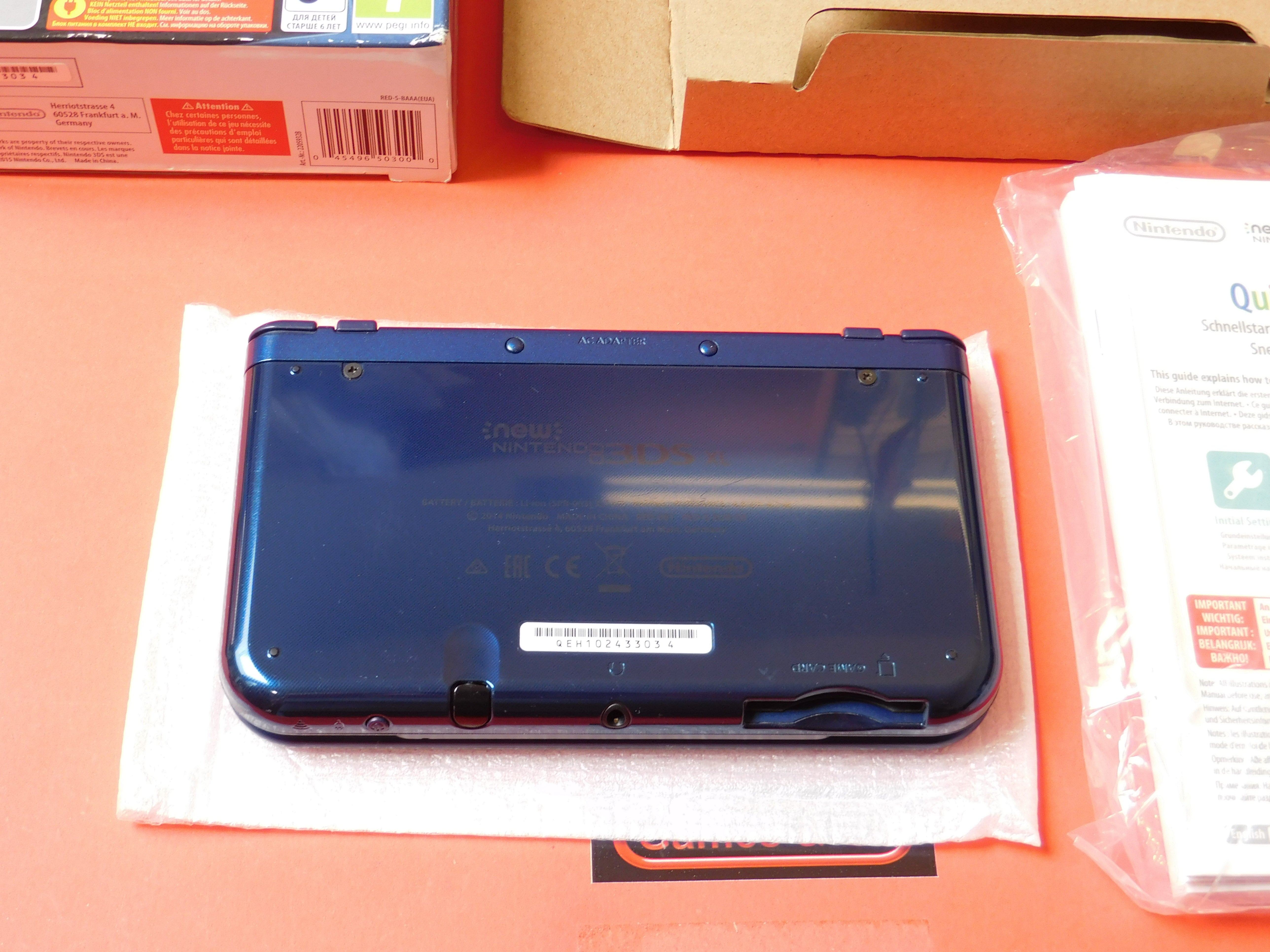 NEW NINTENDO 3DS XL CONSOLE