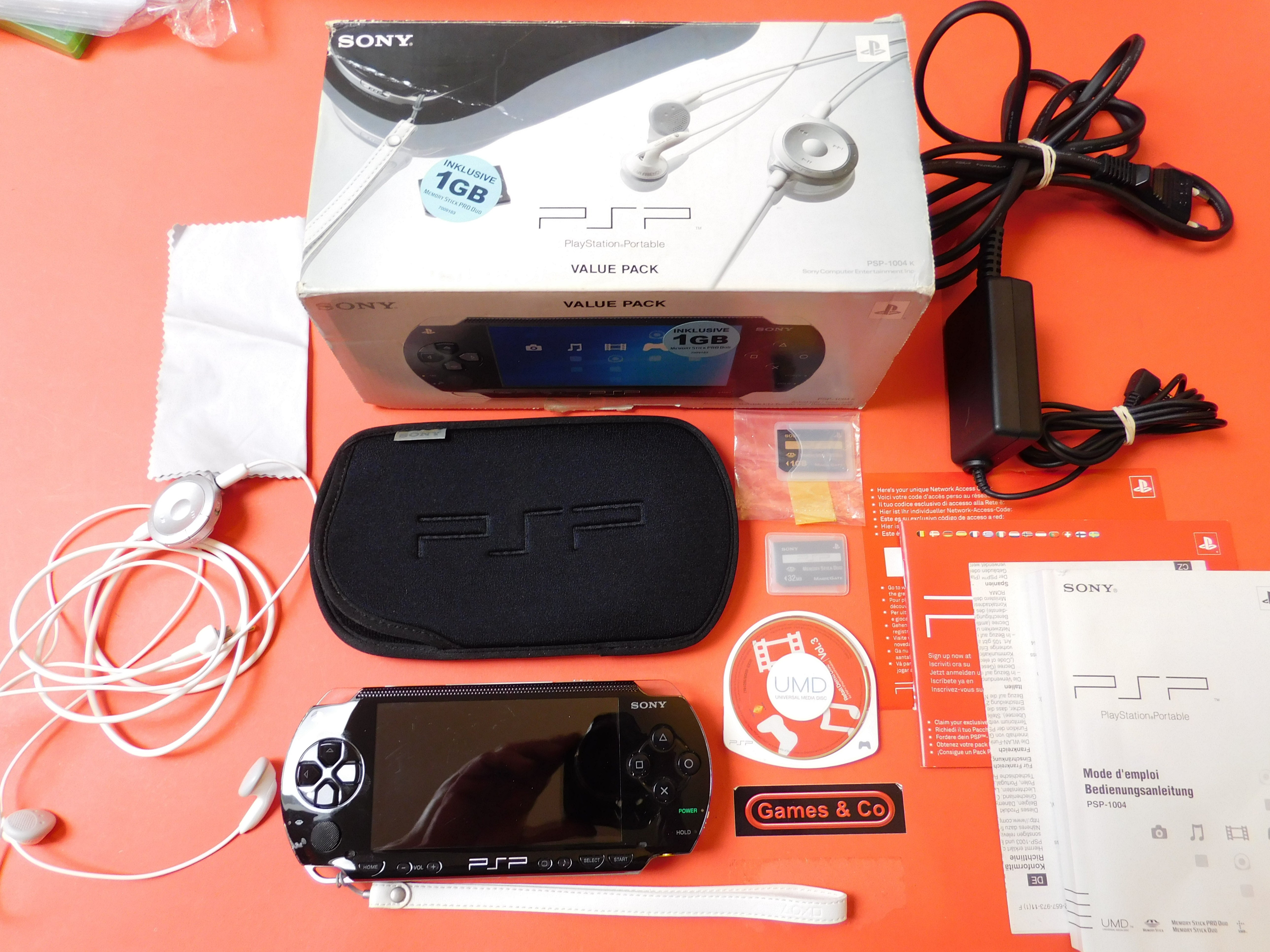 PSP CONSOLE VALUE PACK