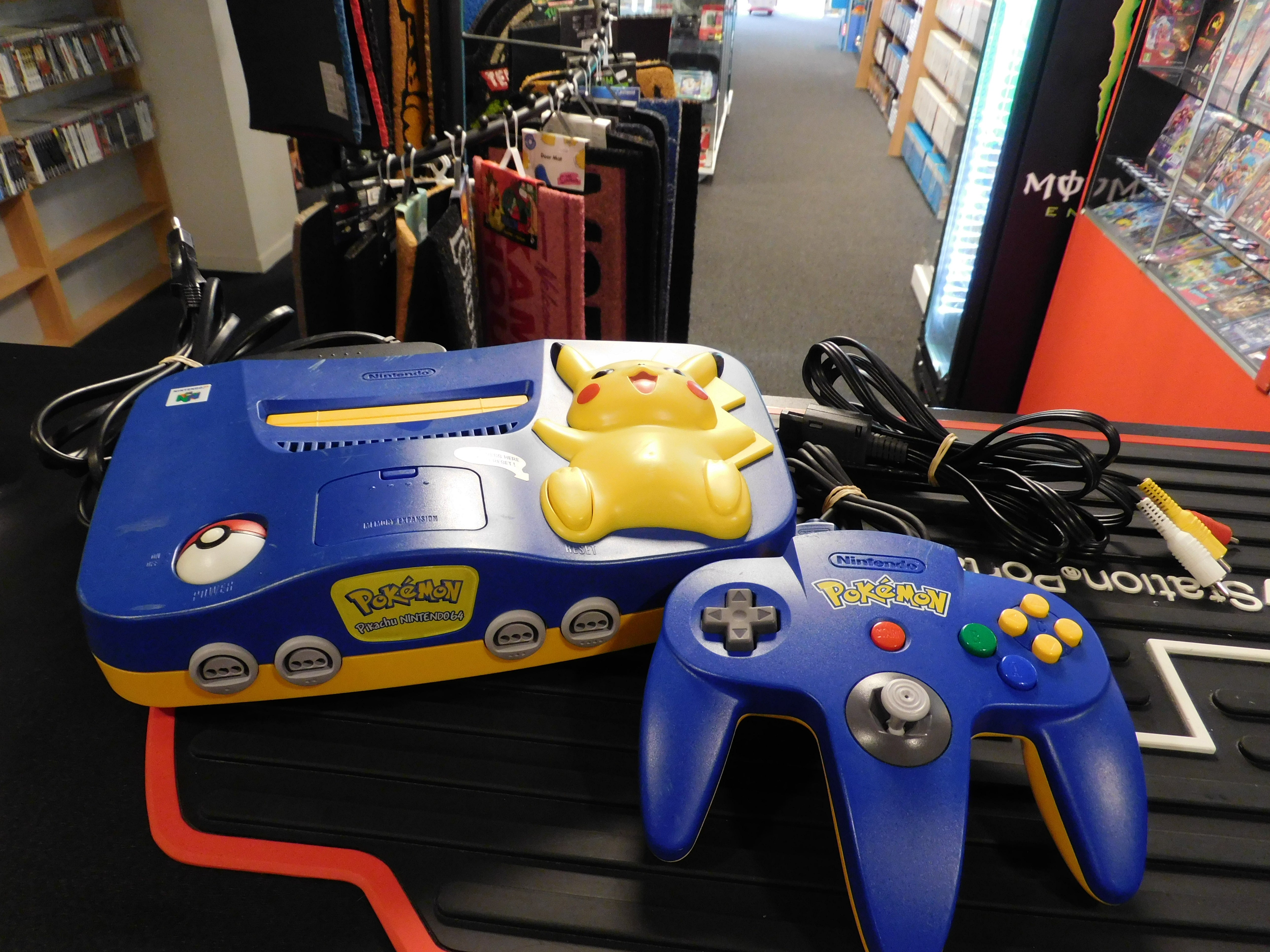 N64 CONSOLE PIKACHU EDITION