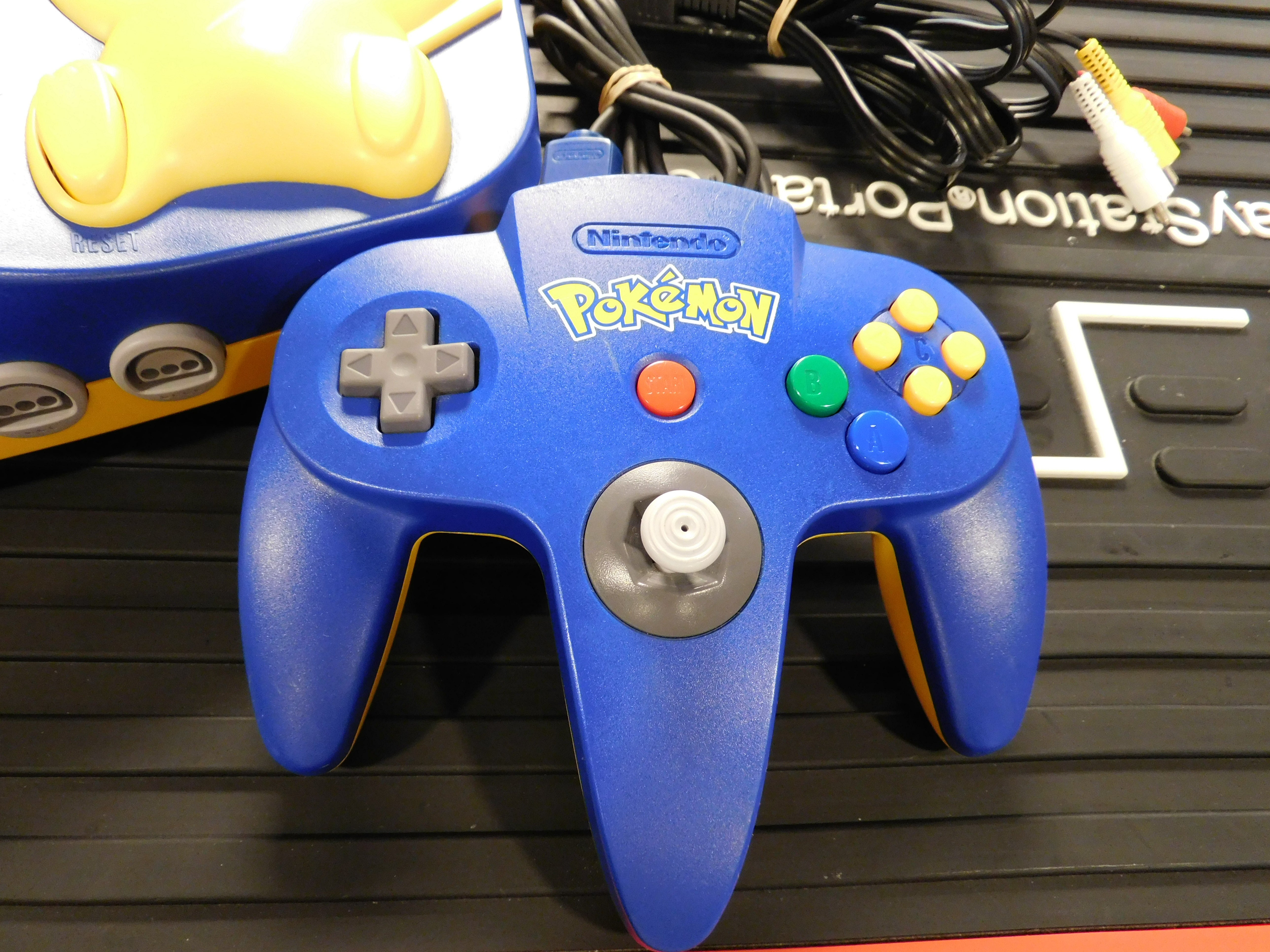 N64 CONSOLE PIKACHU EDITION