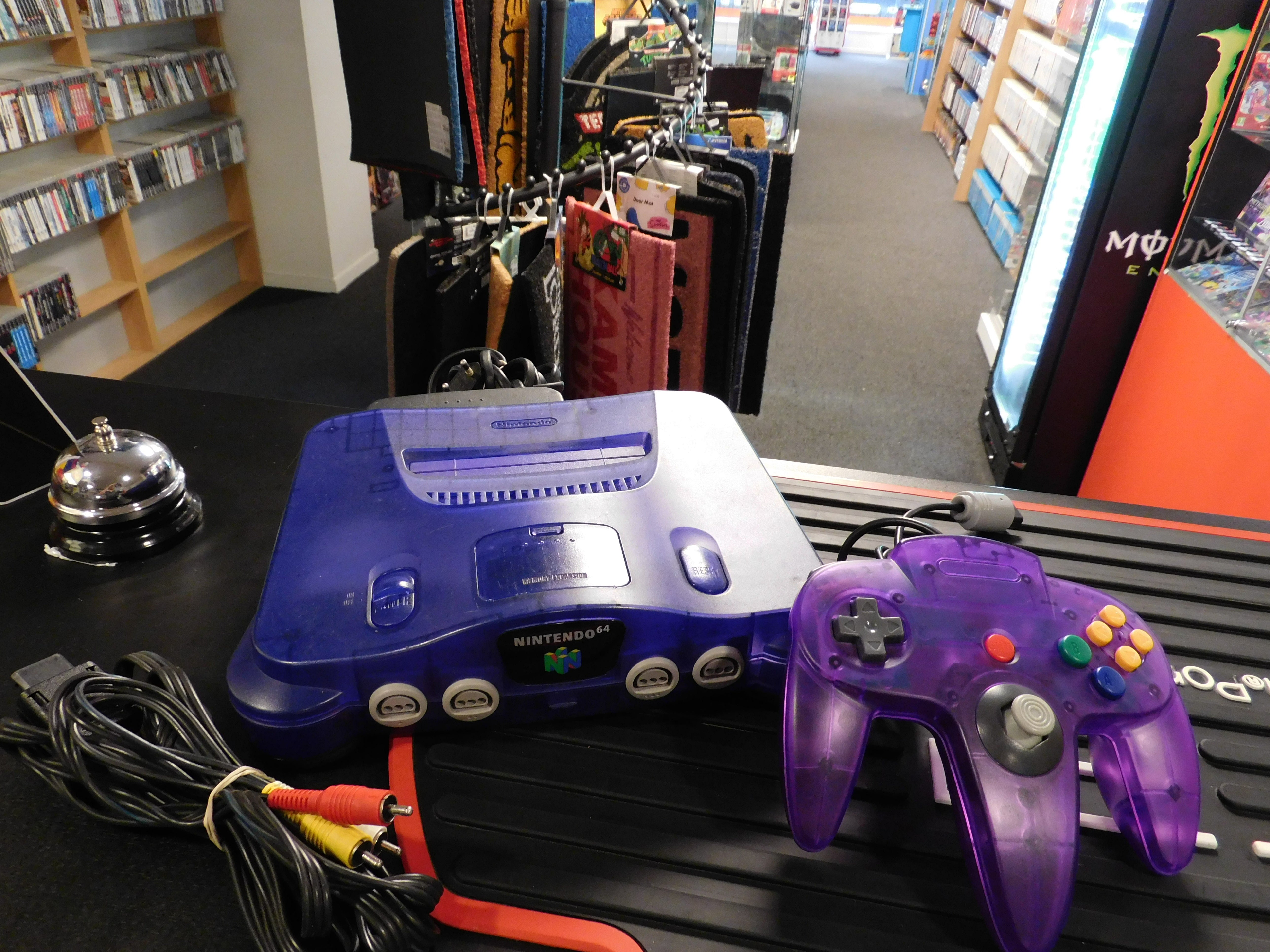 N64 CONSOLE ATOMIC PURPLE