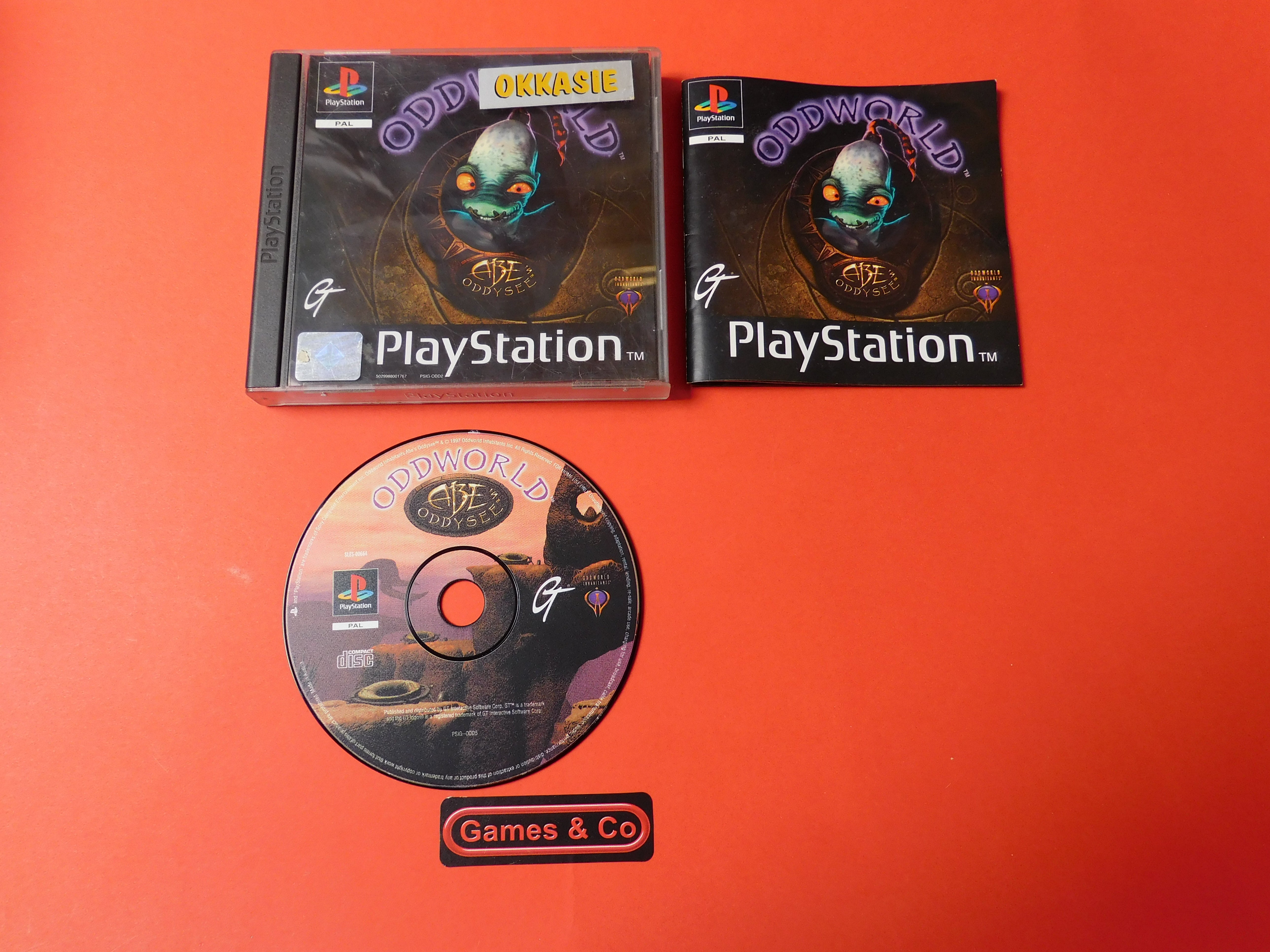 ODDWORLD ABE'S ODDYSEE - PS1