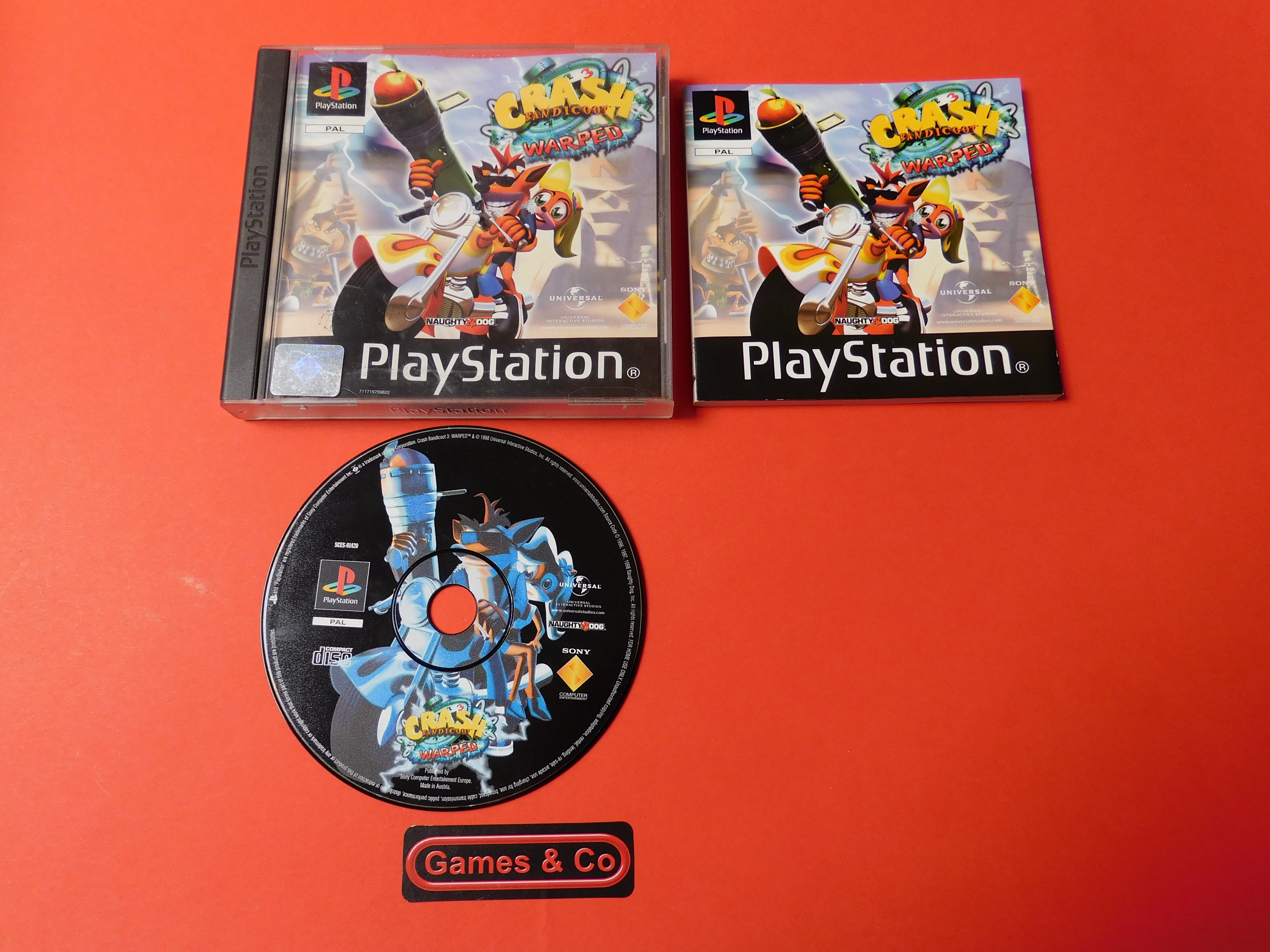 CRASH BANDICOOT WARPED - PS1