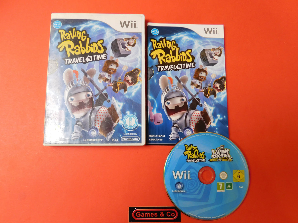 RAVING RABBIDS TRAVEL IN TIME - NINTENDO WII