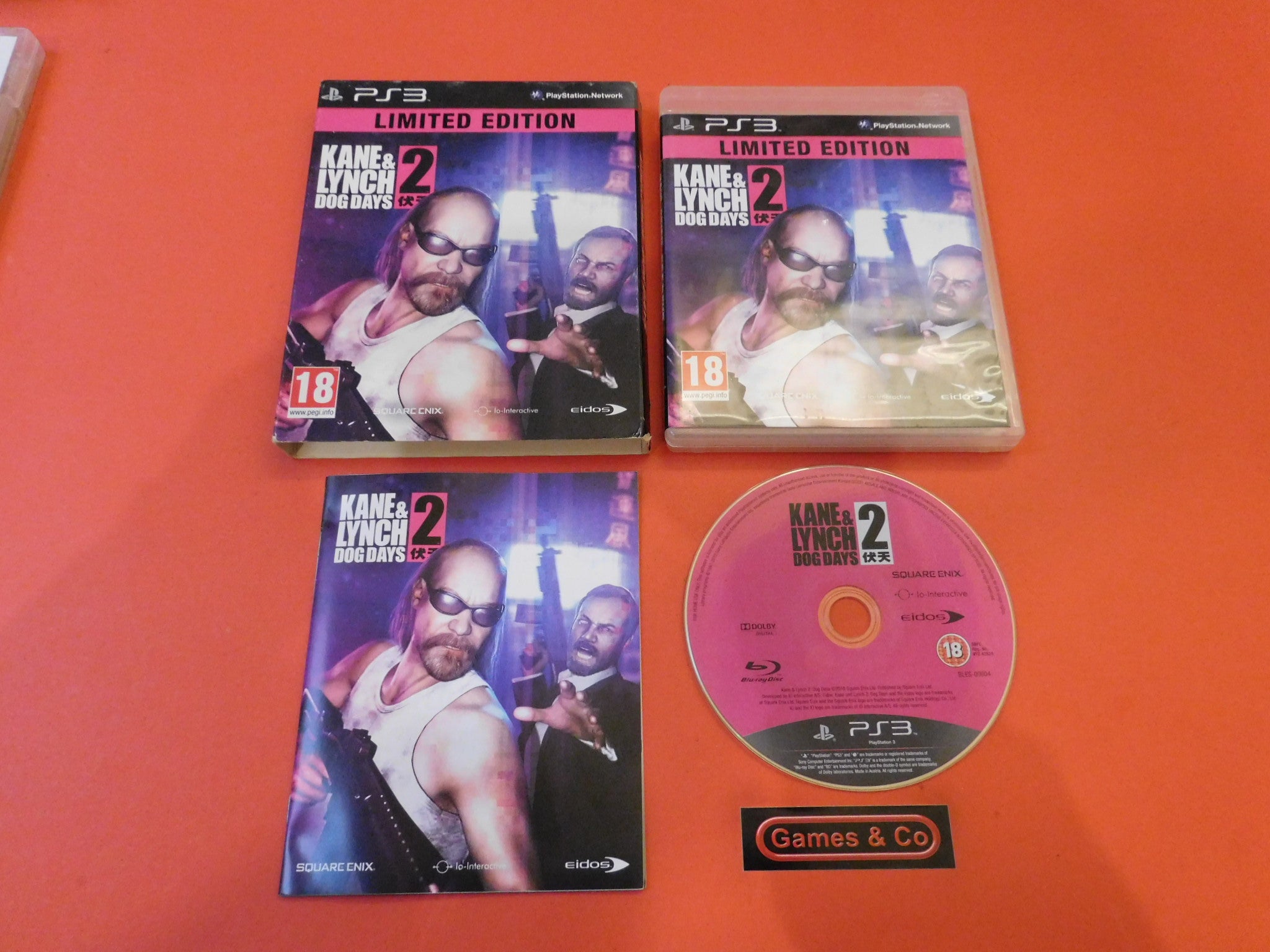 KANE & LYNCH 2 DOG DAYS LIMITED EDITION