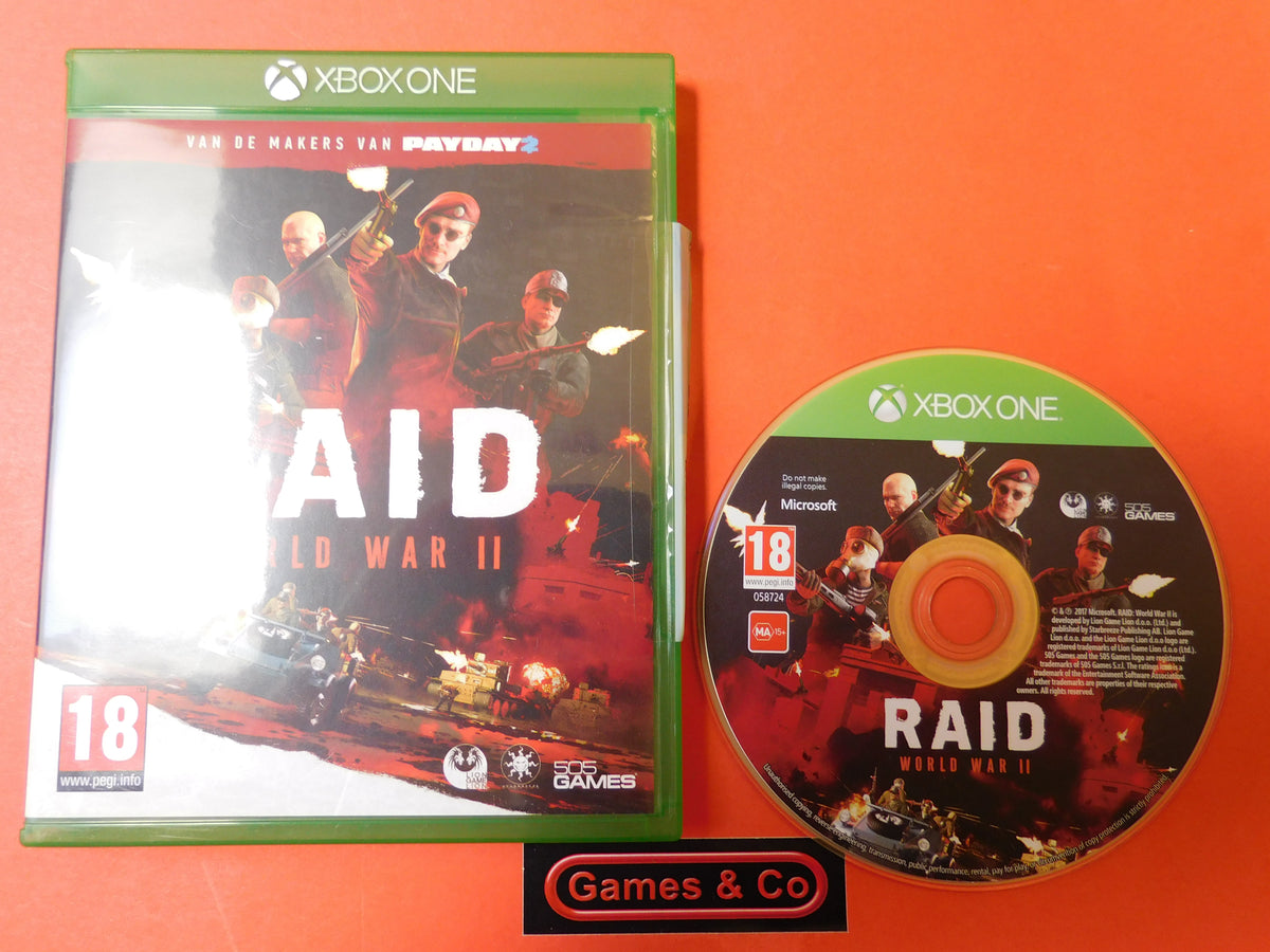 RAID WORLD WAR 2 - XBOX ONE