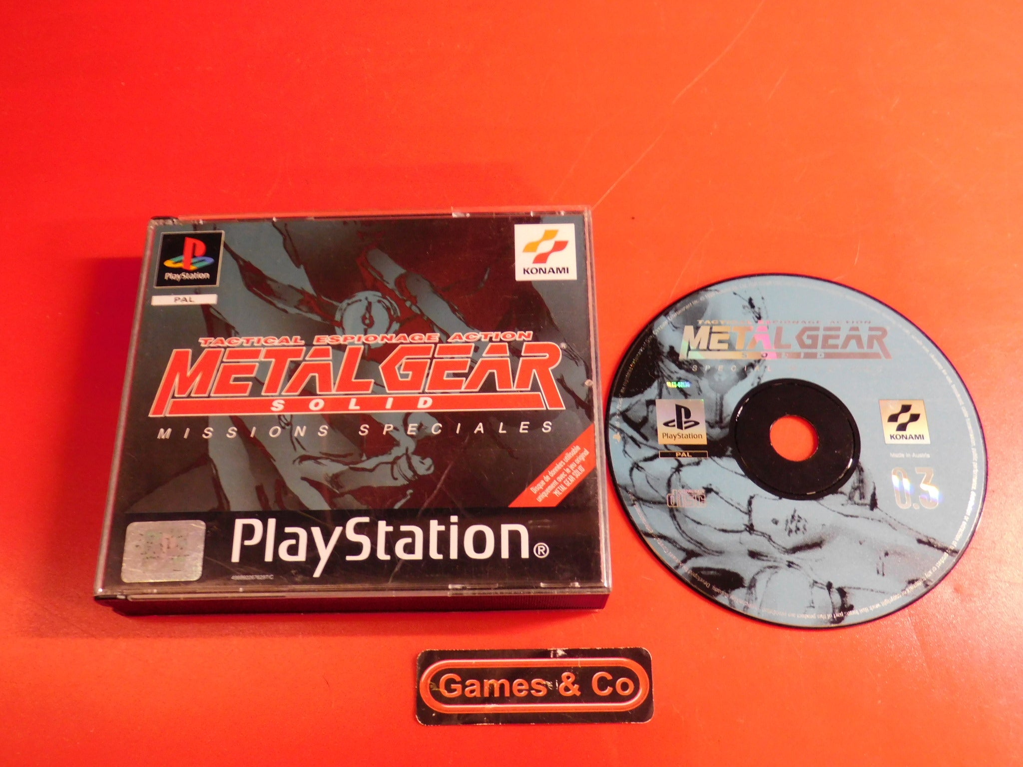 METAL GEAR SOLID MISSIONS SPECIALES