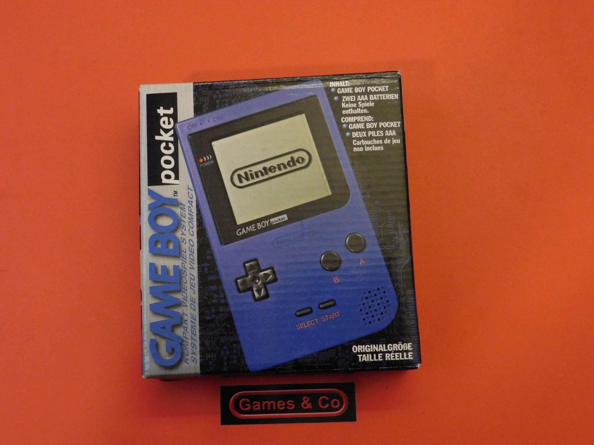 GAME BOY POCKET CONSOLE CIB