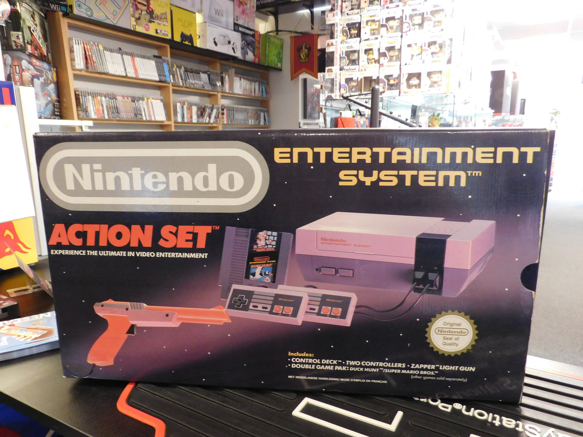 Nintendo Nes Action Set console