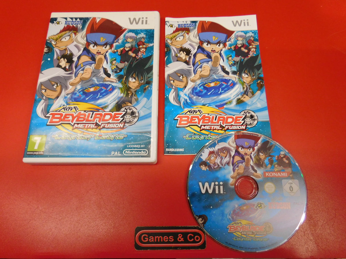 BEYBLADE METAL FUSION NINTENDO Wii