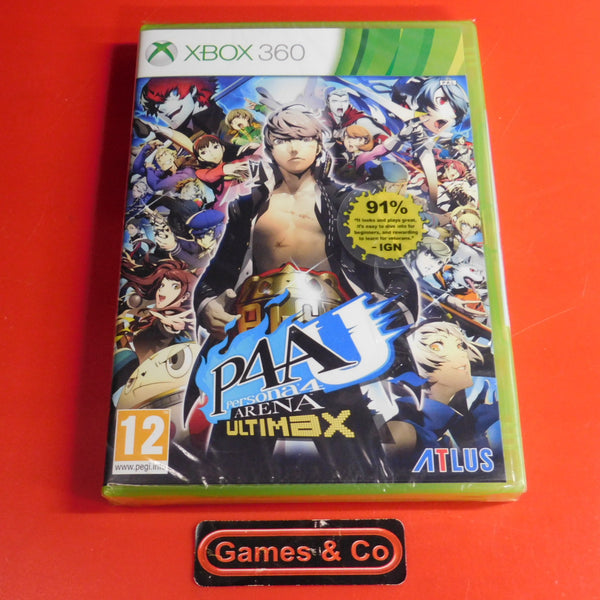 PERSONA 4 : Arena Ultimax - XBOX 360 : PAL FR - NEUF SOUS BLISTER EUR 54,99 - FR PERSONA 4 : Arena Ultimax - XBOX 360 : PAL FR - NEUF SOUS BLISTER EUR 54,99 - FR