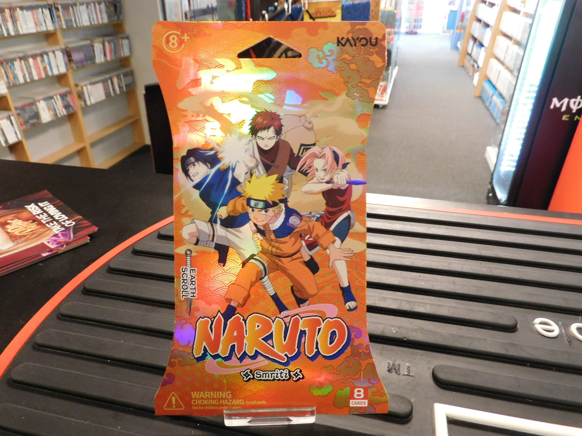 NARUTO SMRITI COLLECTIBLE CARDS EARTH SCROLL PREMIUM BLISTER BOOSTER