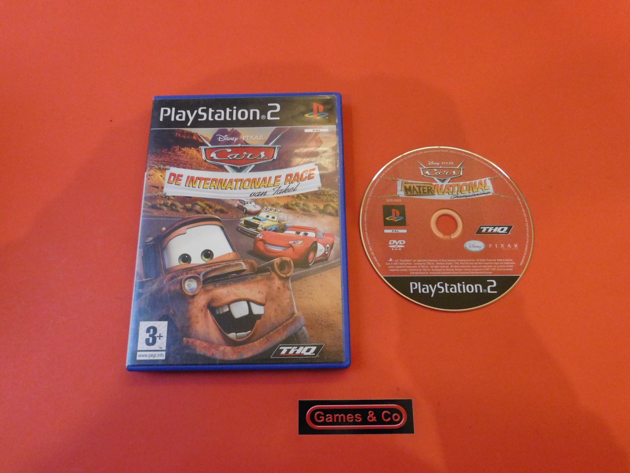 DISNEY PIXAR CARS DE INTERNATIONALE REIS VAN TAKEL