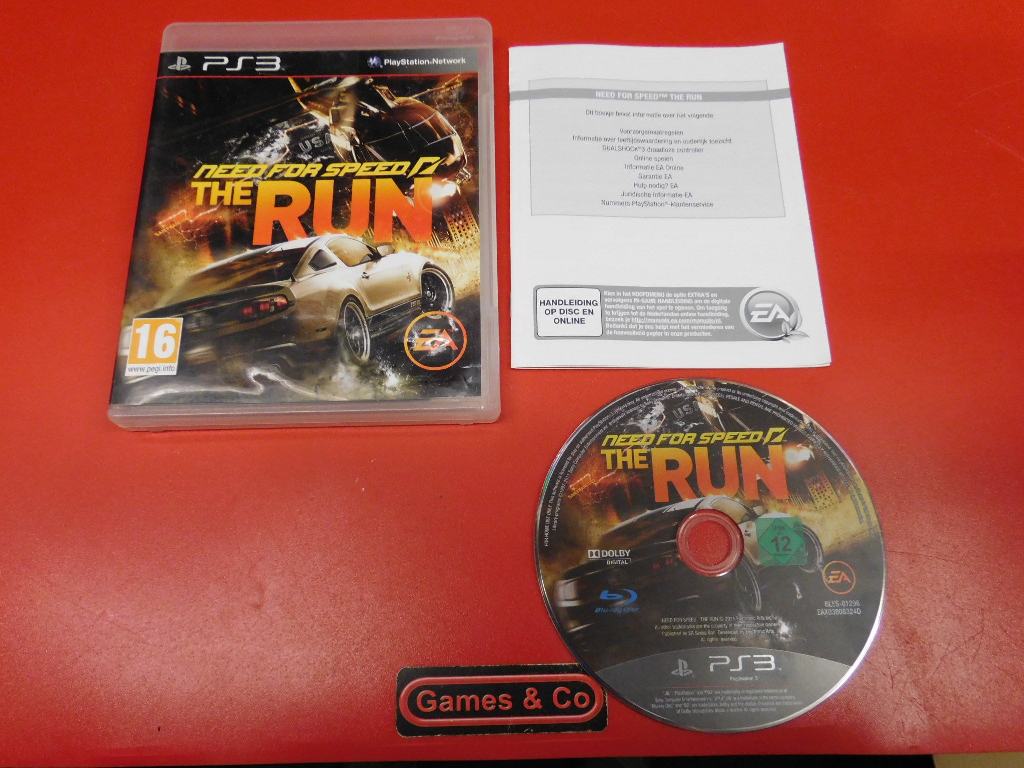 NEED FOR SPEED THE RUN - PS3