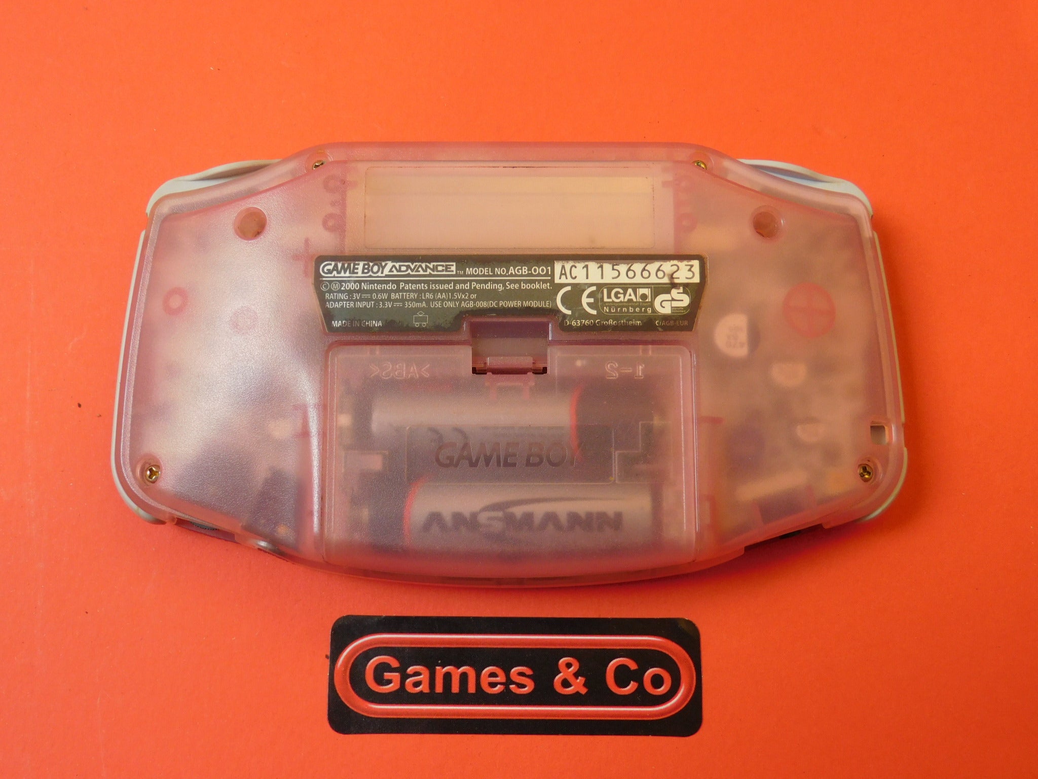 GAMEBOY ADVANCE WIDESCREEN CONSOLE