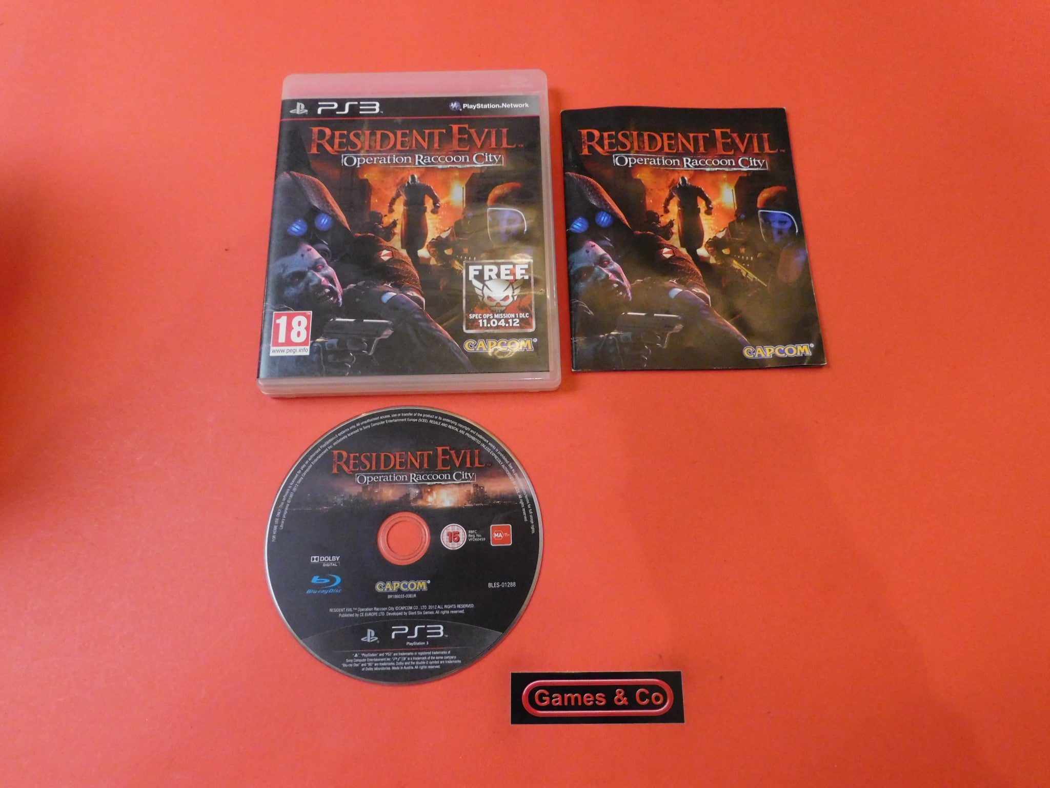 RESIDENT EVIL OPERATION RACCOON CITY