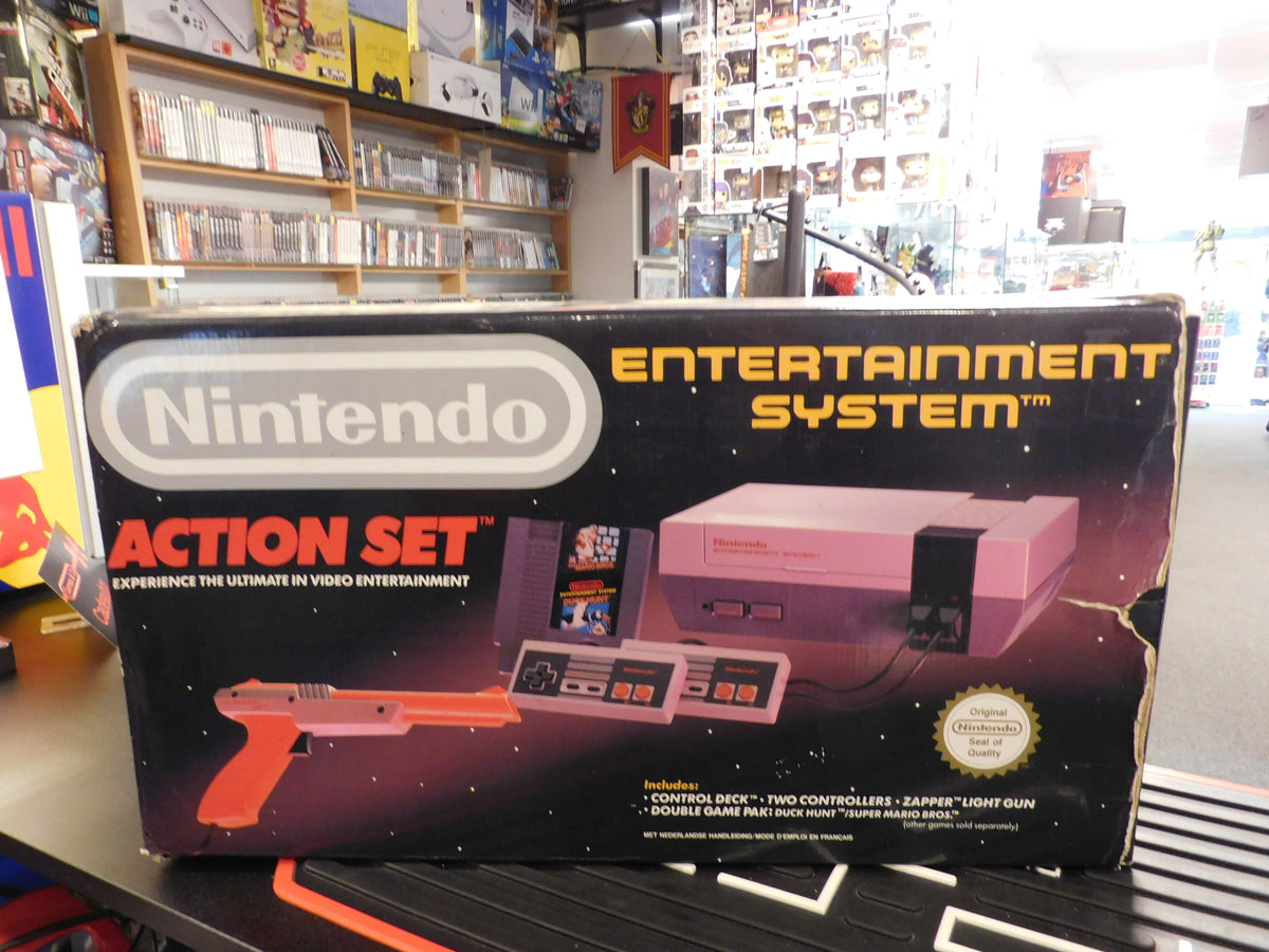 Nintendo Nes Action Set console