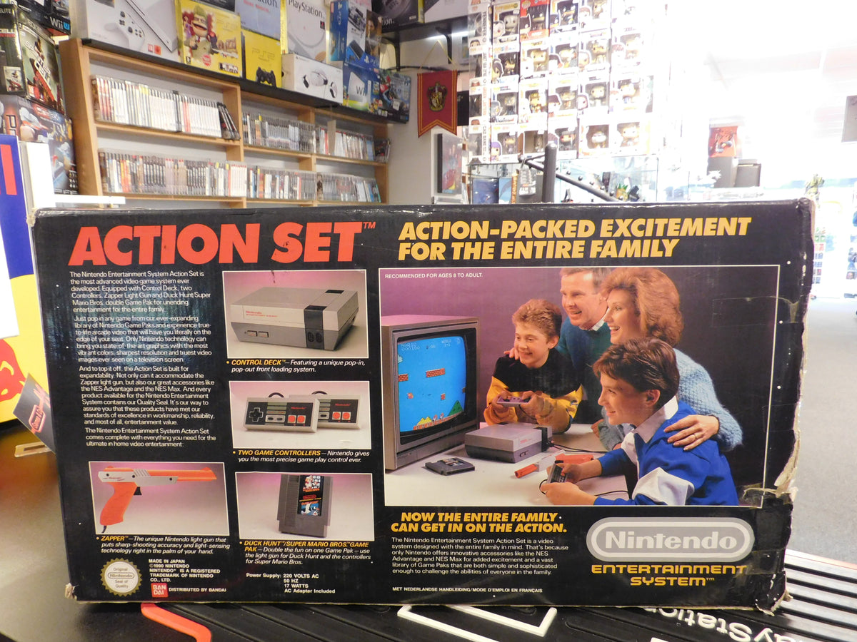 Nintendo Nes Action Set console