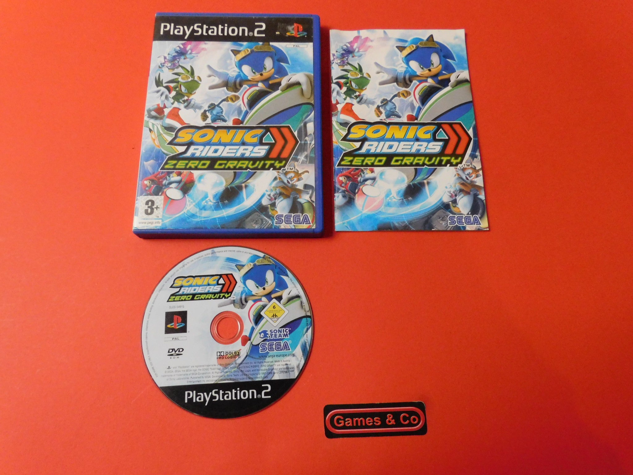 SONIC RIDERS ZERO GRAVITY