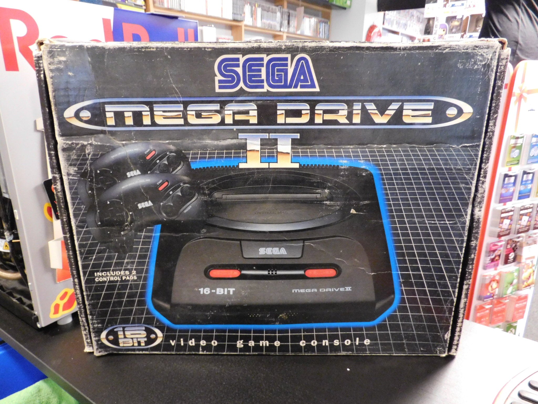 Sega Mega Drive II console