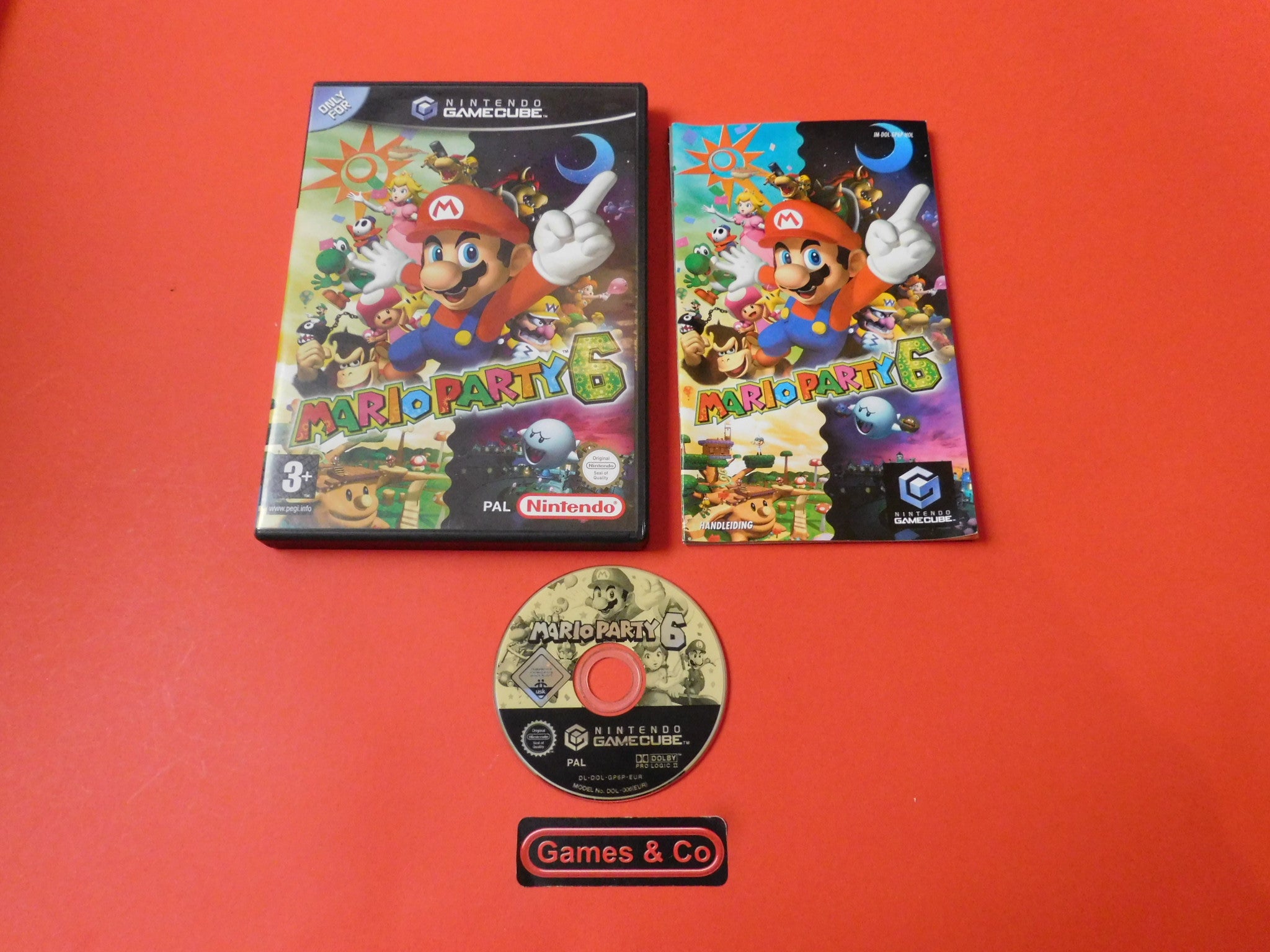 GAMECUBE MICRO + MARIO PARTY 6