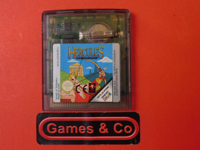Hercules Nintendo Gameboy Game Adventure