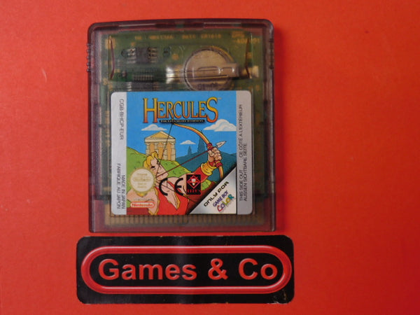 Hercules Nintendo Gameboy Game Adventure