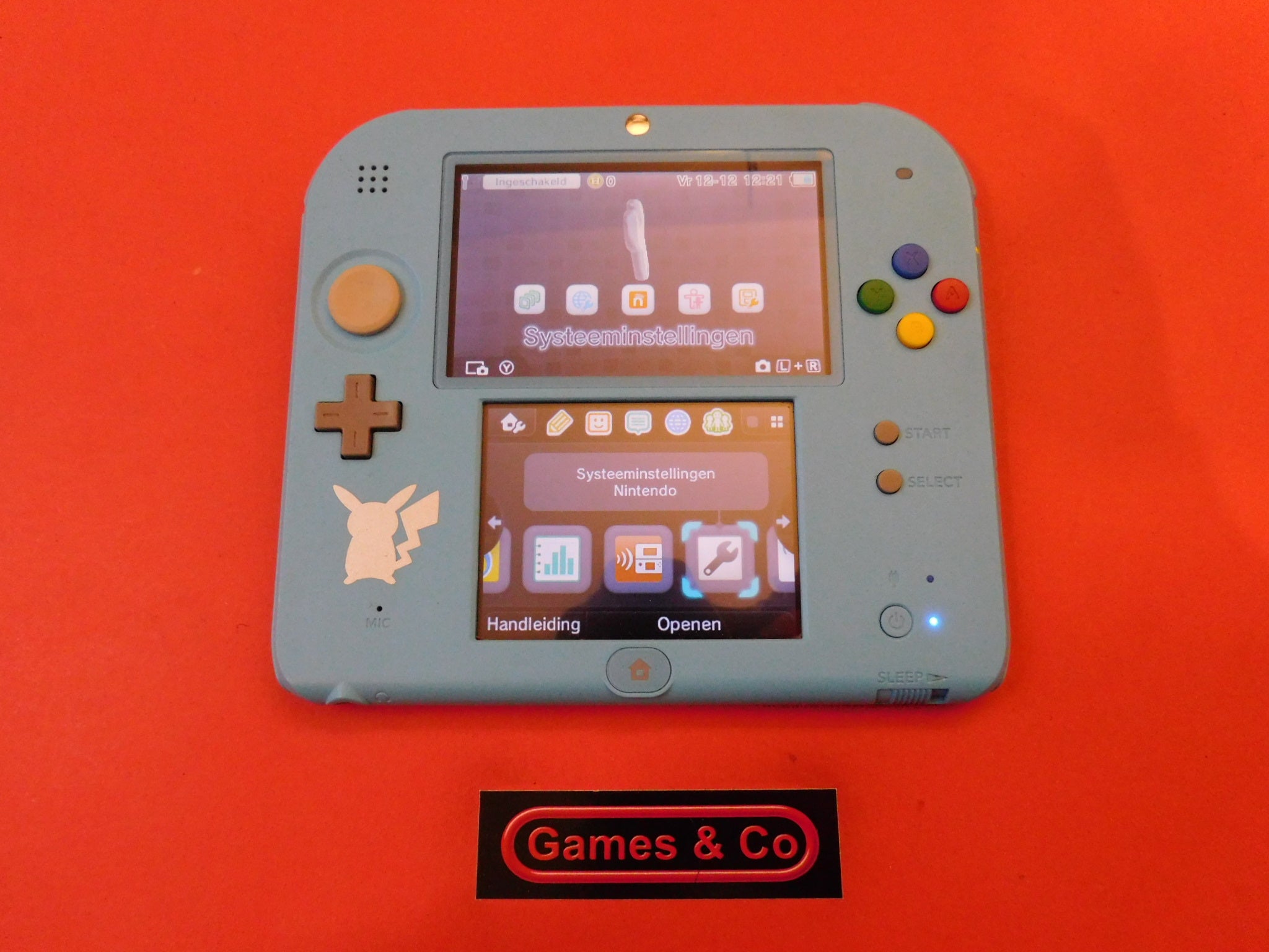 NINTENDO 2DS CONSOLE POKEMON SUN/MOON EDITION