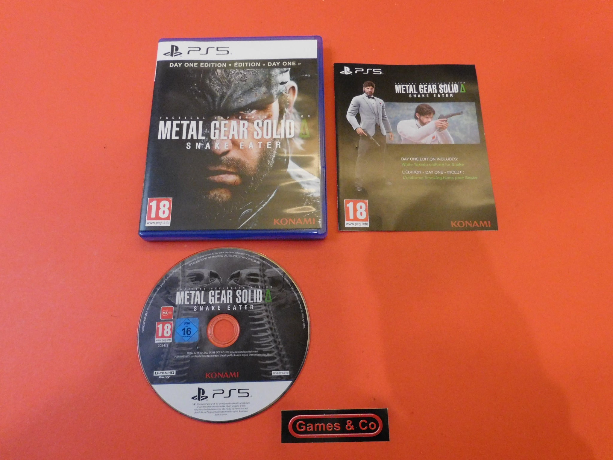 METAL GEAR SOLID SNAKE EATER