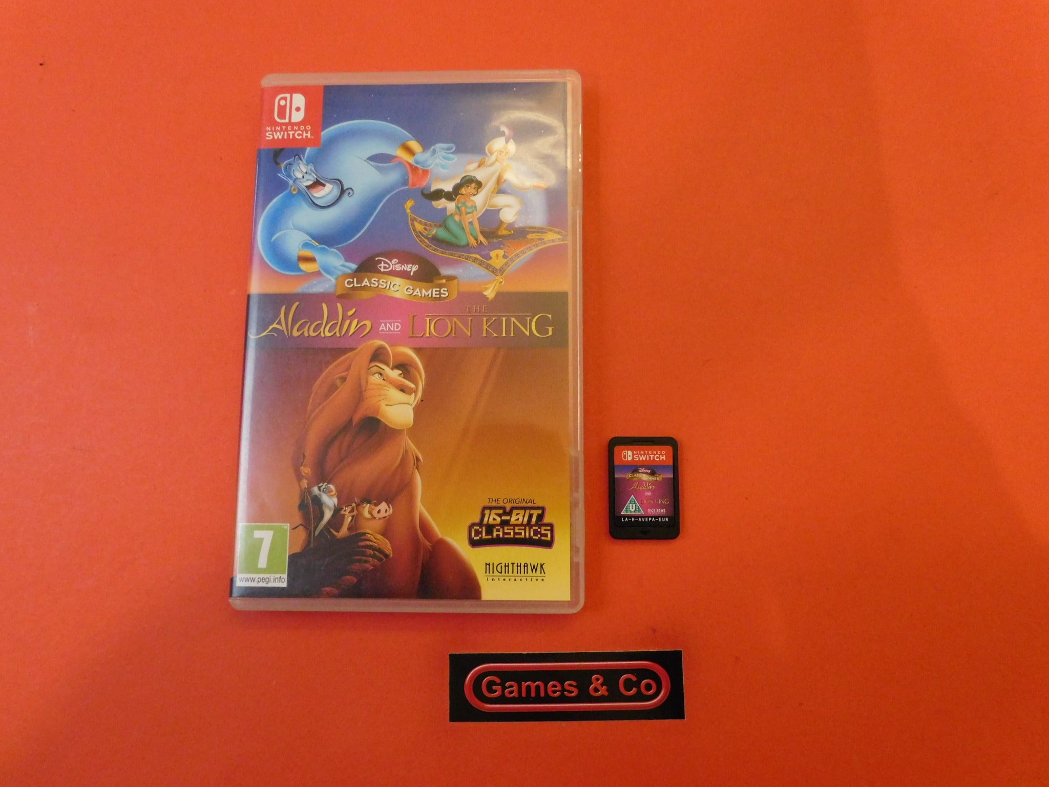 DISNEY CLASSIC GAMES ALADDIN AND THE LION KING