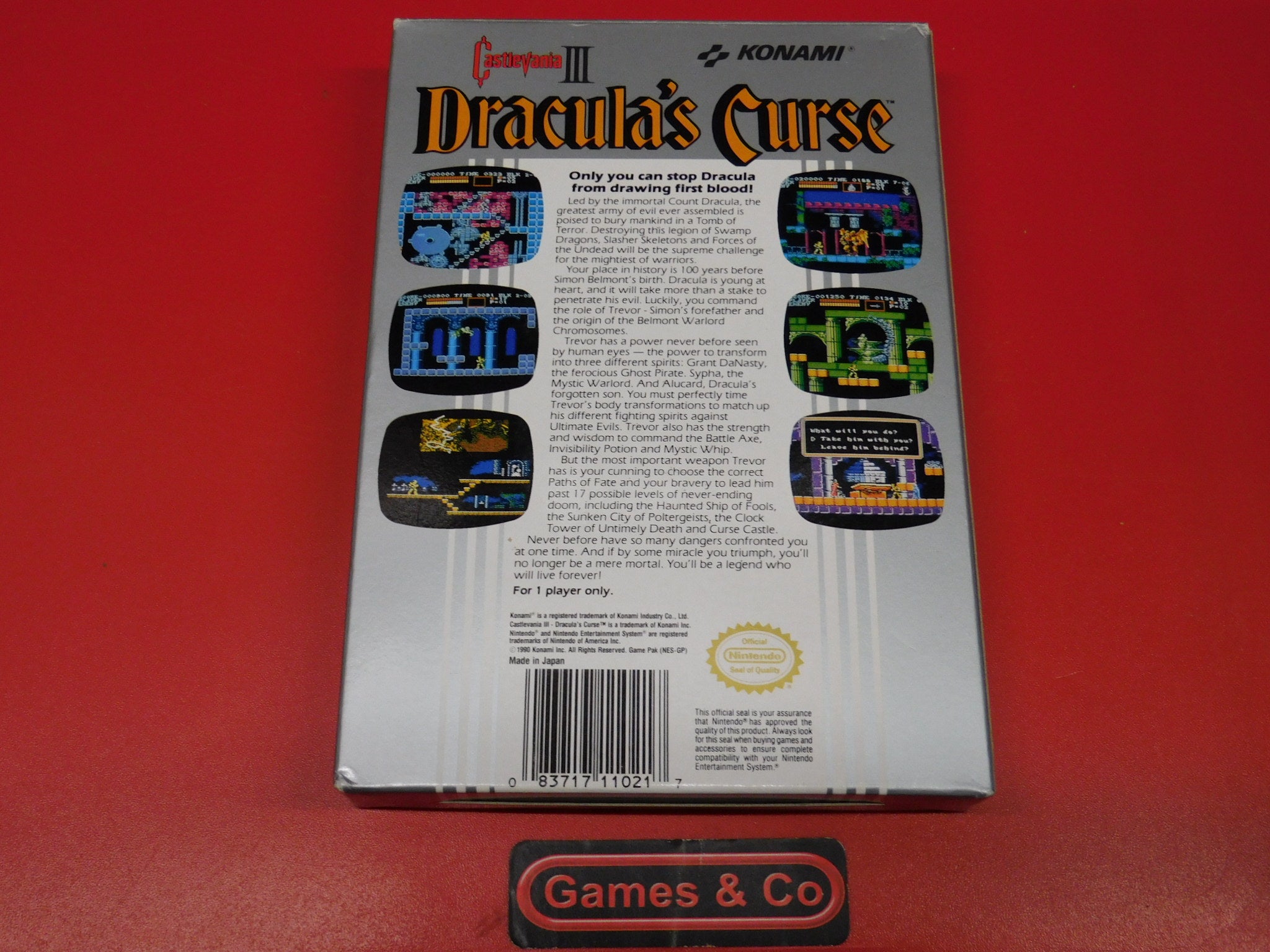 CASTLEVANIA III DRACULA'S CURSE