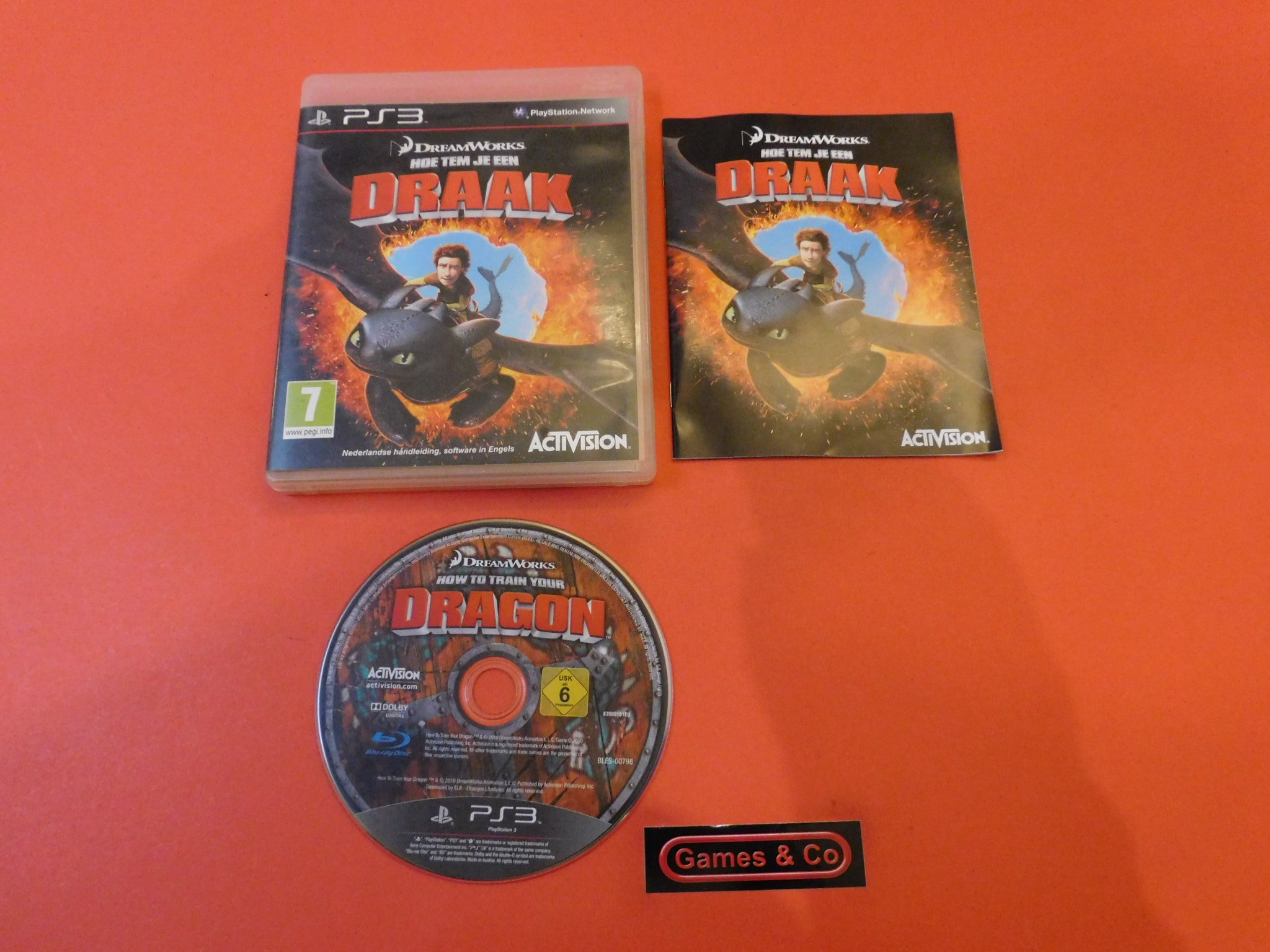 HOE TEM JE EEN DRAAK PS3