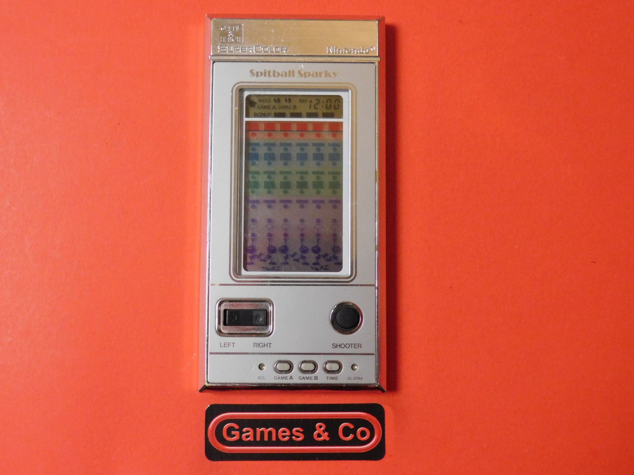 GAME & WATCH  SPITBALL SPARKY