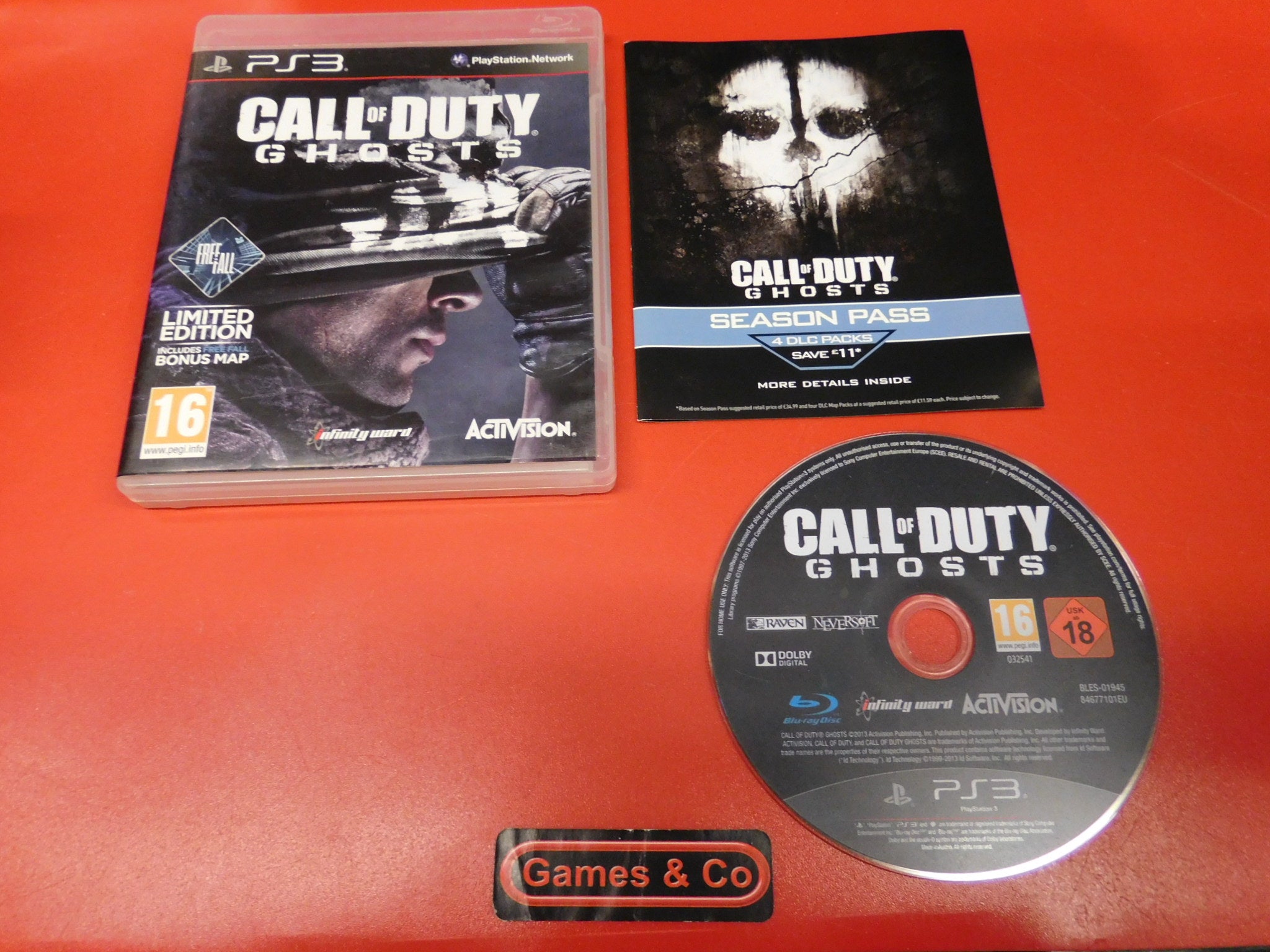 CALL OF DUTY GHOSTS