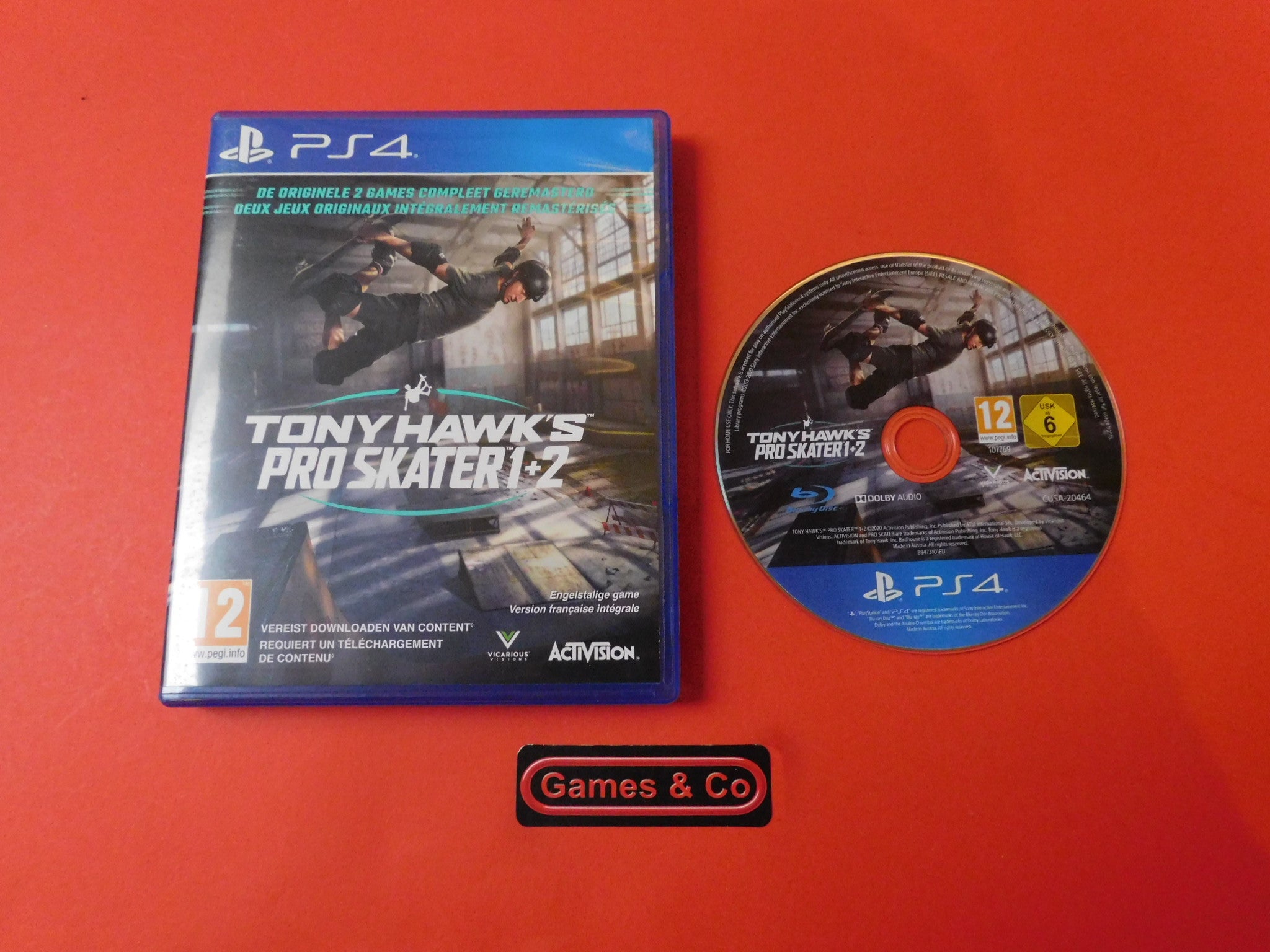 TONY HAWK'S PRO SKATER 1+2