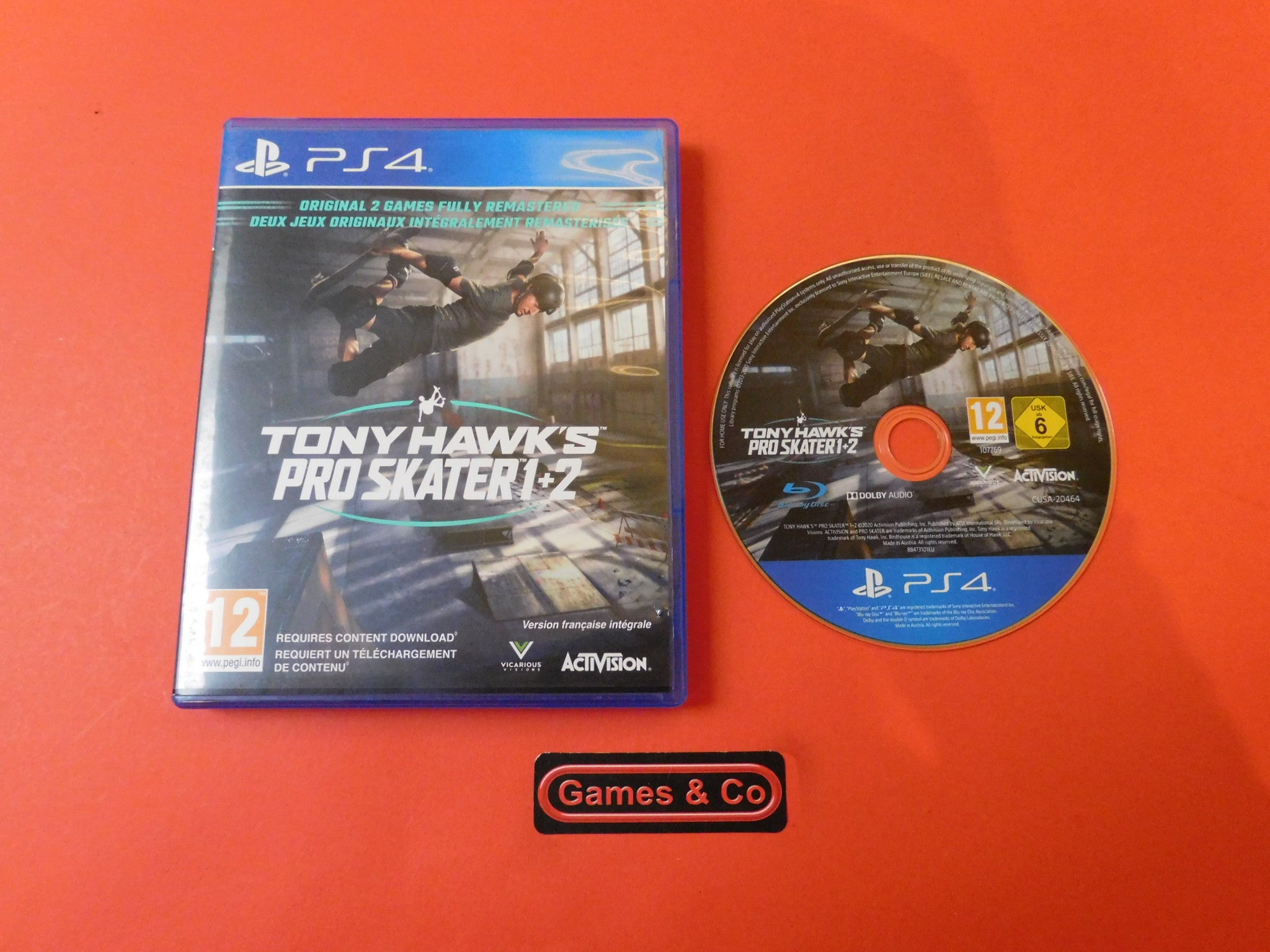 TONY HAWK'S PRO SKATER 1+2