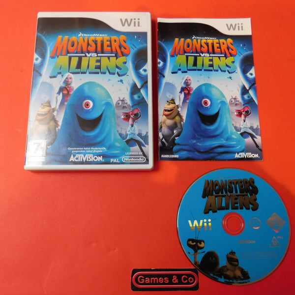 monsters vs aliens wii MONSTERS VS ALIENS