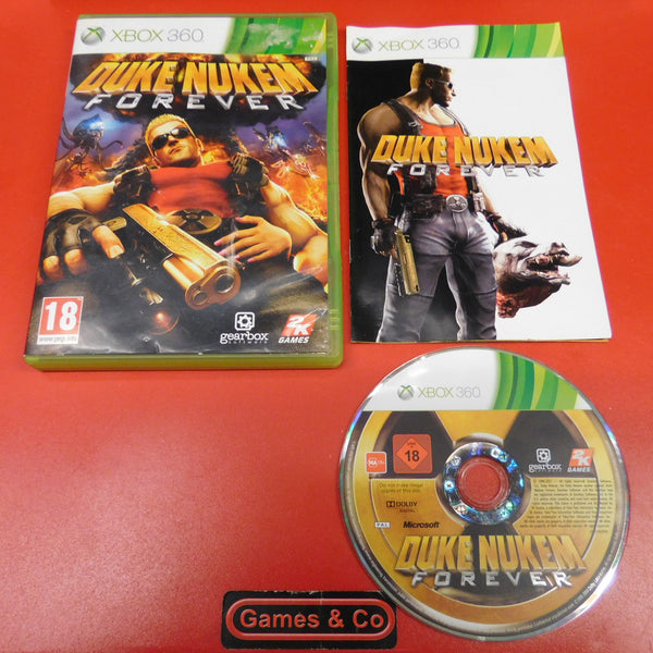 Jeu DUKE NUKEM FOREVER – Microsoft Xbox 360 – Testé Et Nettoyé – Vendeur Pro