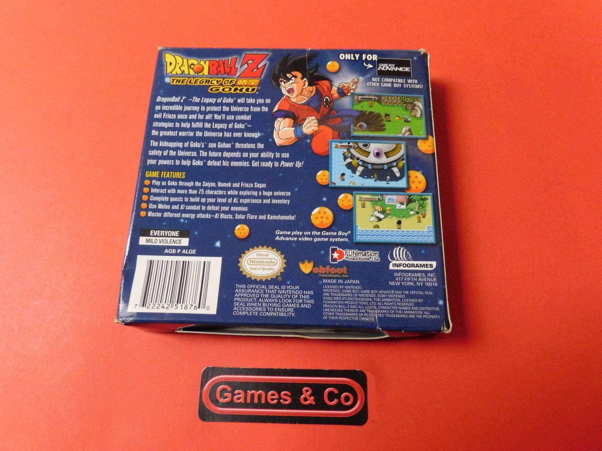 DRAGONBALL Z THE LEGACY OF GOKU