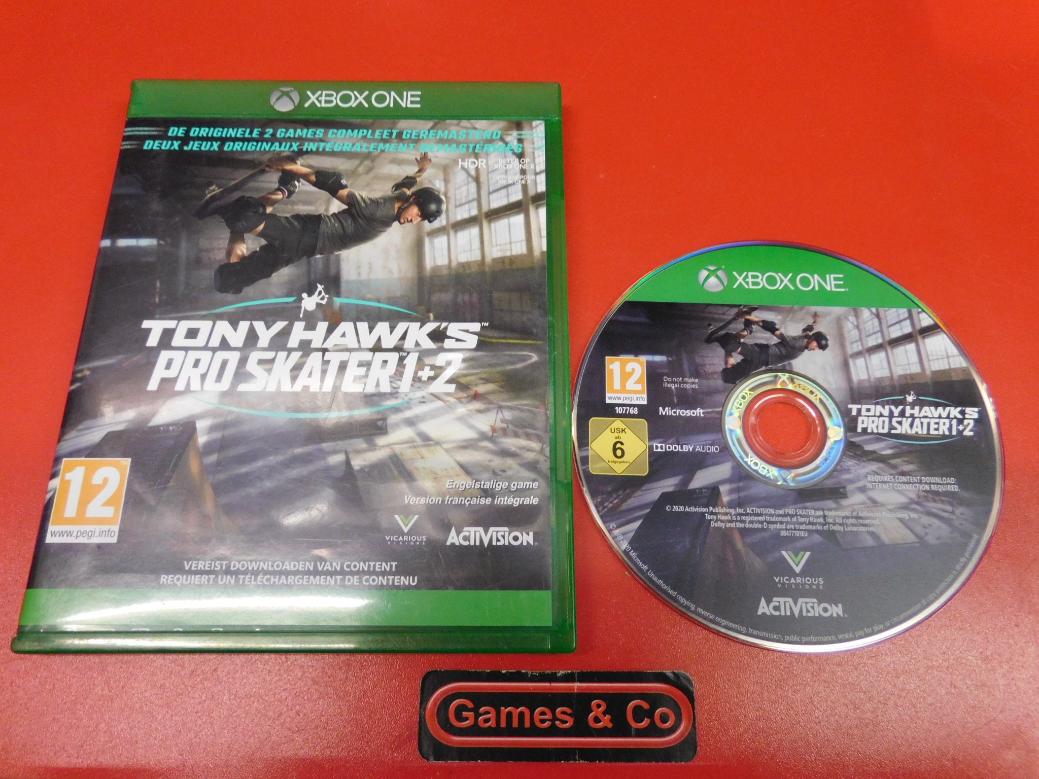 TONY HAWK'S PRO SKATER 1+2