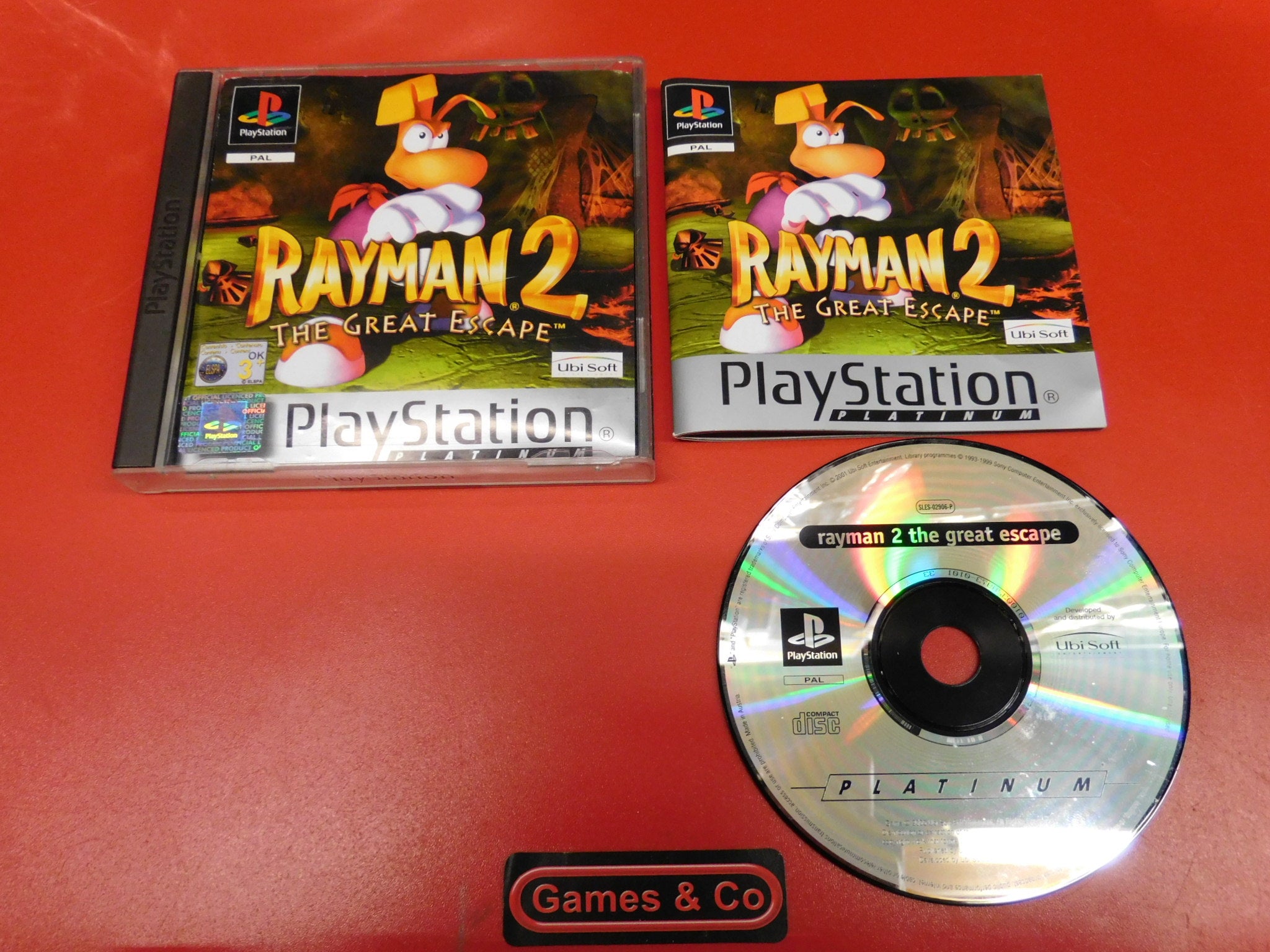 RAYMAN 2 THE GREAT ESCAPE