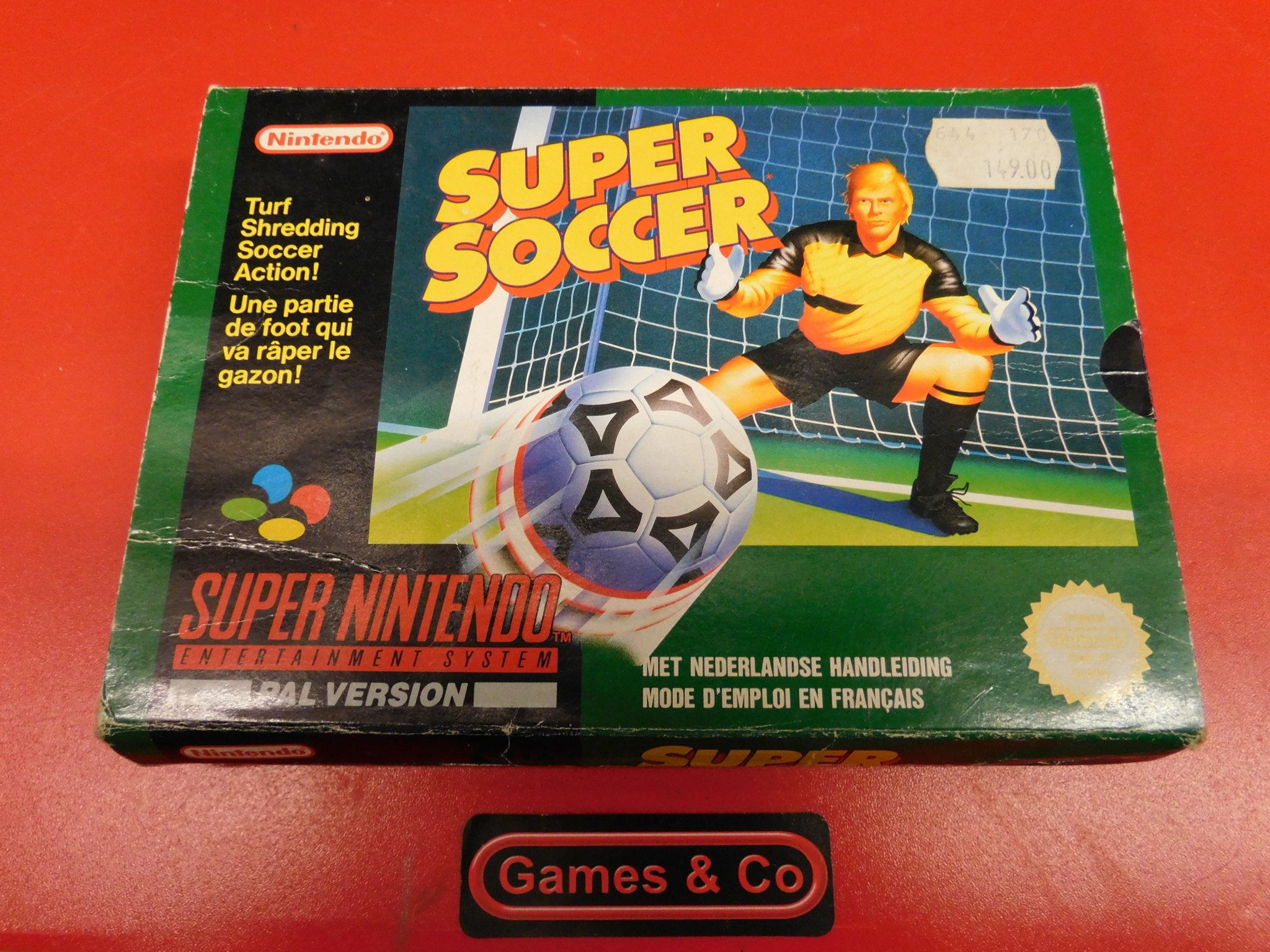 SUPER SOCCER SNES